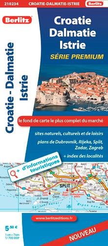 CROATIE DALMATIE ISTRIE ROUTIERE ET TOURISTIQUE PREMIUM Books