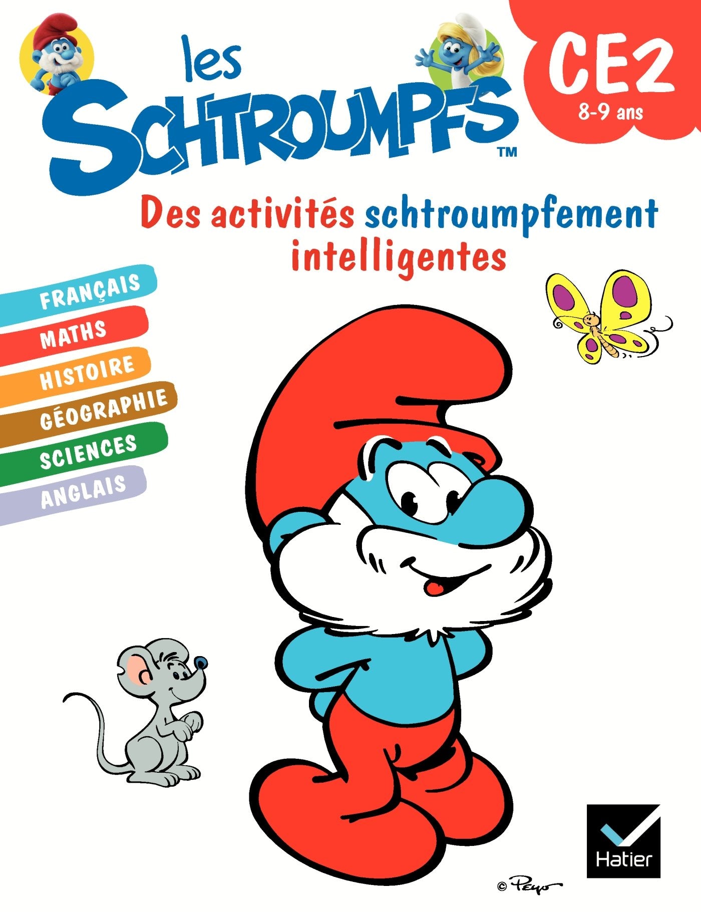 Schtroumpfs Bloc CE2: Des activités schtroumpfement intelligentes Reference Books