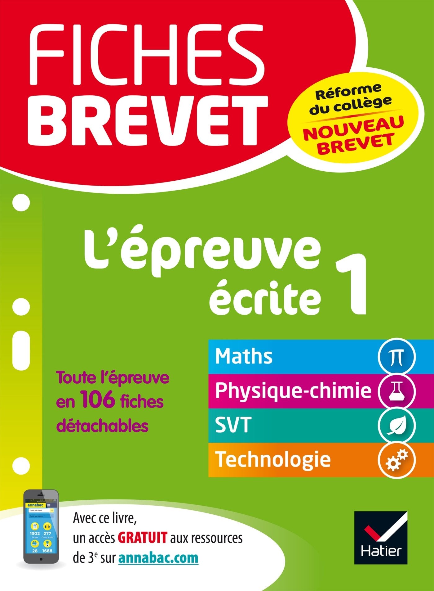 L'épreuve écrite 1, mathématiques, physique-chimie, sciences et vie de la terre, technologie Books