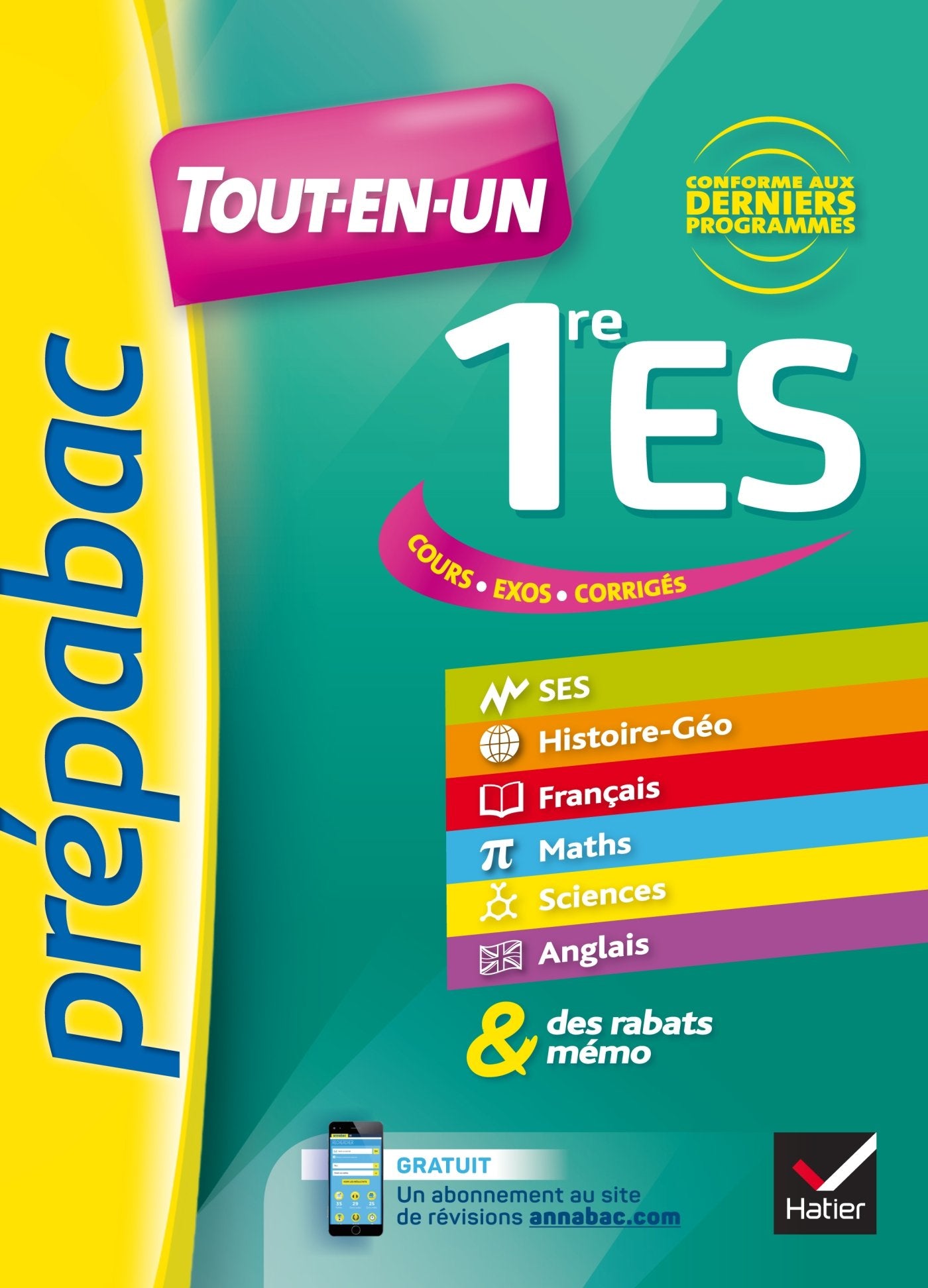 Prepabac Tout-en-un: 1re - Tout-en-un - ES Foreign Languages ​​& Dictionaries