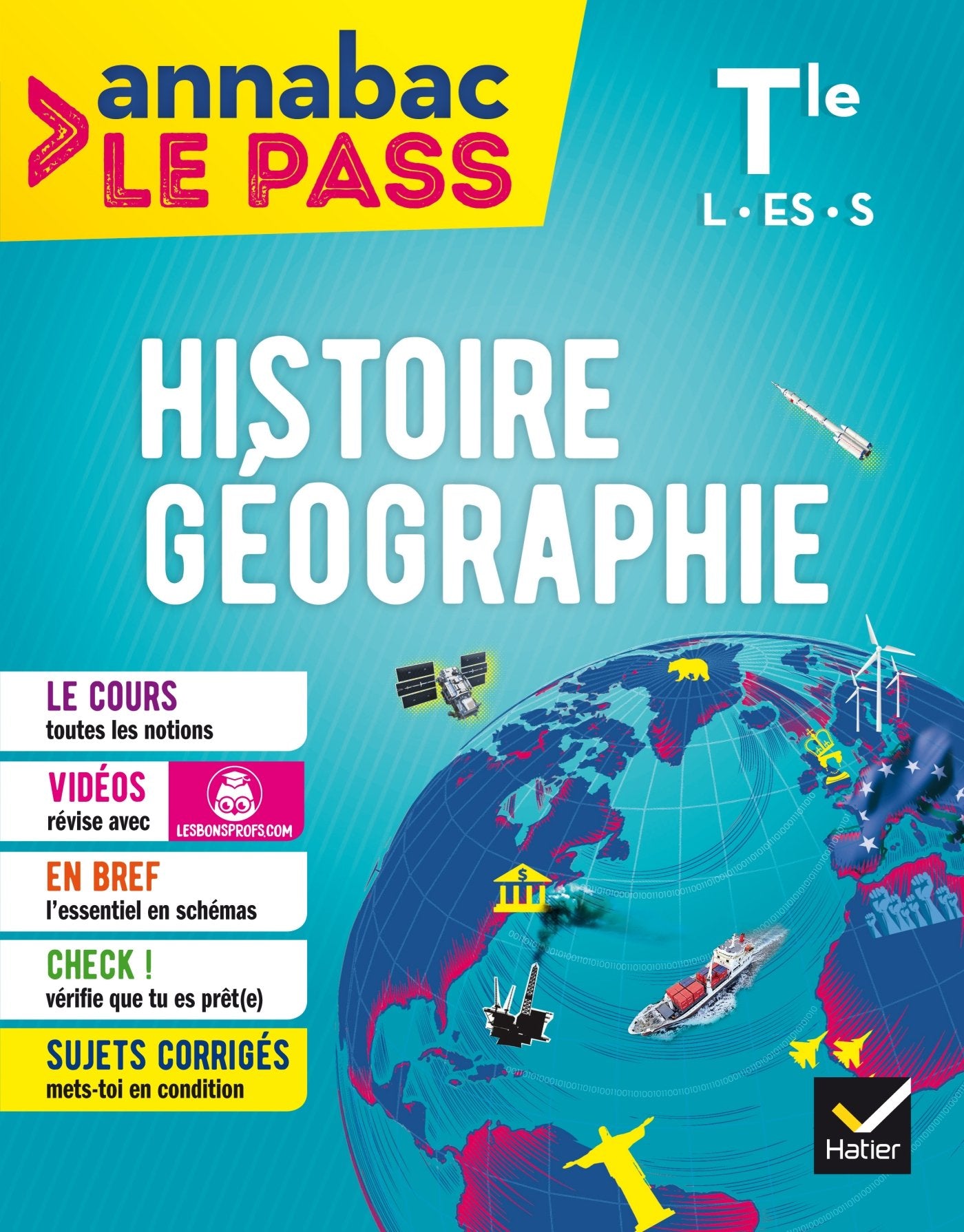 Histoire-géo Tle L ES S: cours, cartes mentales, sujets corrigés... et vidéos book