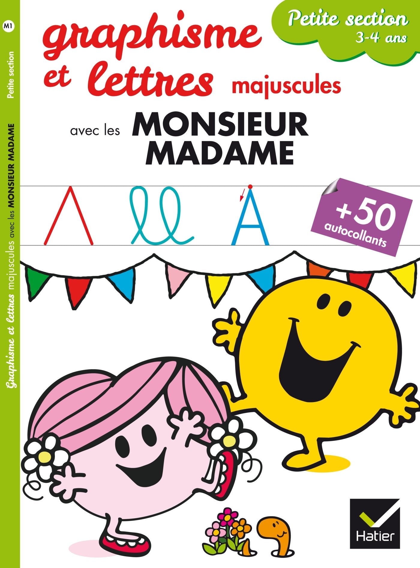 Graphisme et lettres majuscules: 3/4 ans petite section book