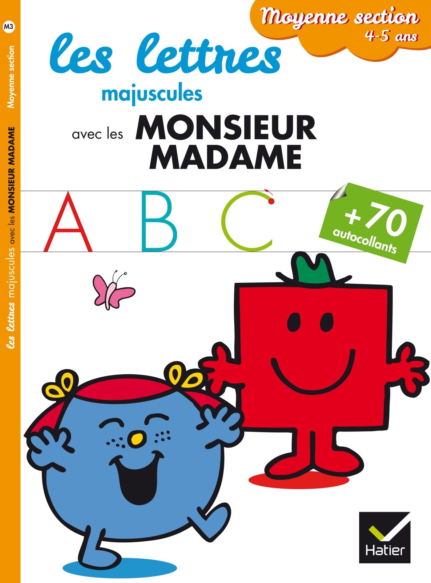 Les lettres majuscules: 4/5 ans, Moyenne section book