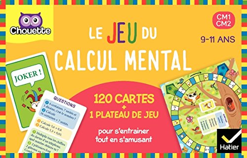 Jeu du calcul mental: 120 cartes + 1 plateau de jeu pour s'entraîner tout en s'amusant Non-fiction