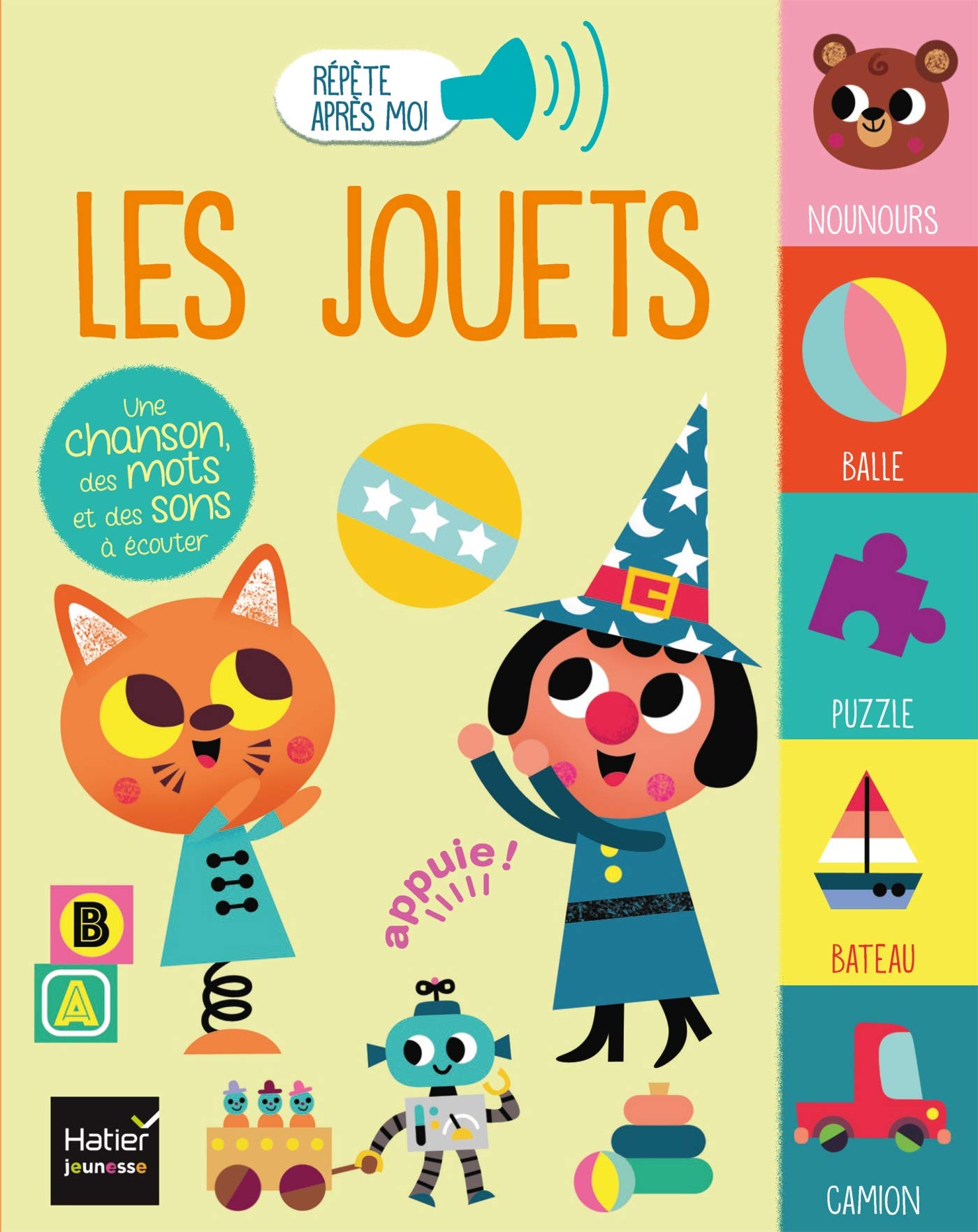 Répète après moi - Les jouets 1/3 ans book