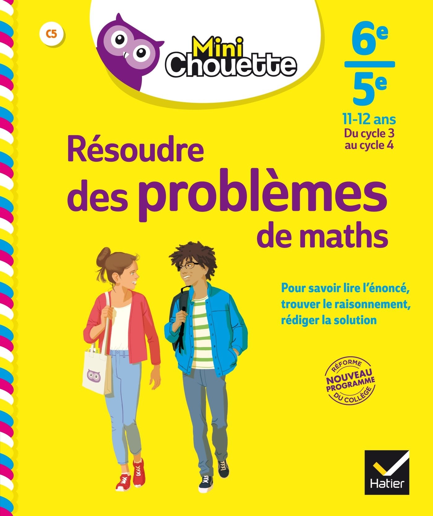 Mini Chouette Résoudre des problèmes de maths 6e/ 5e: cahier de soutien en maths (cycle 3 vers cycle 4) Non-fiction