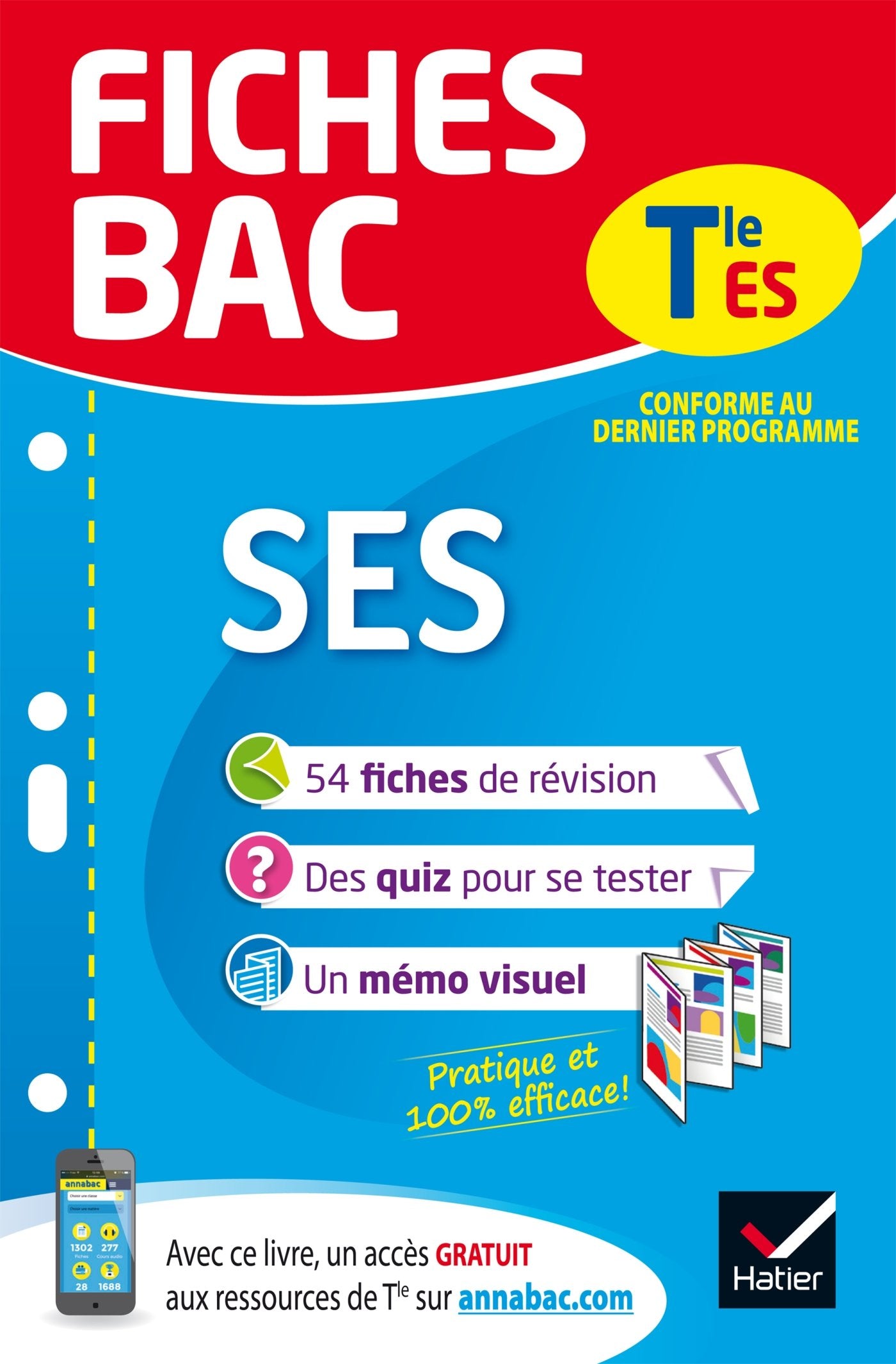 Fiches bac SES Tle ES: fiches de révision Terminale ES book