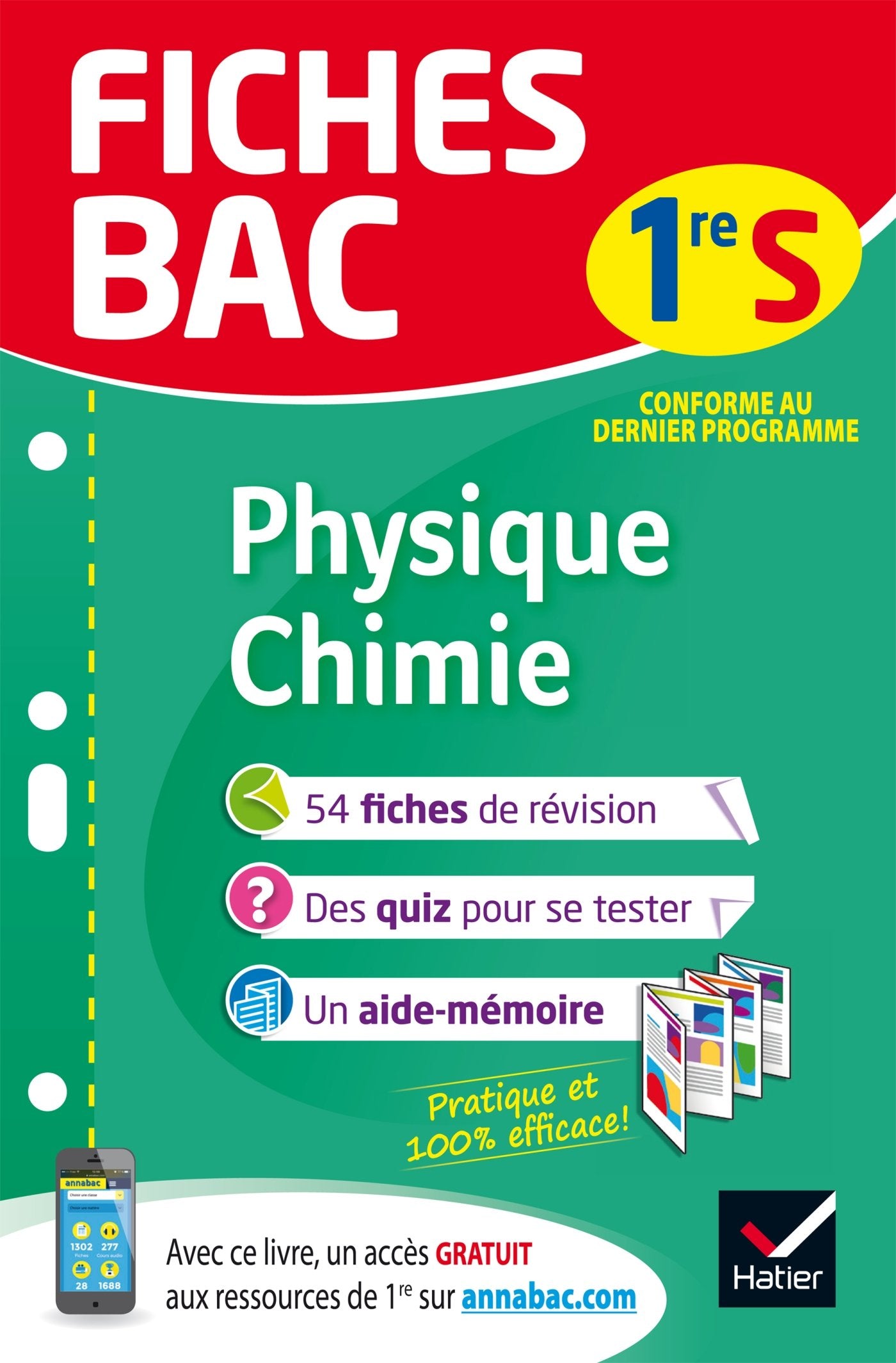Fiches Bac: Physique-Chimie 1re S Professional & Reference Books