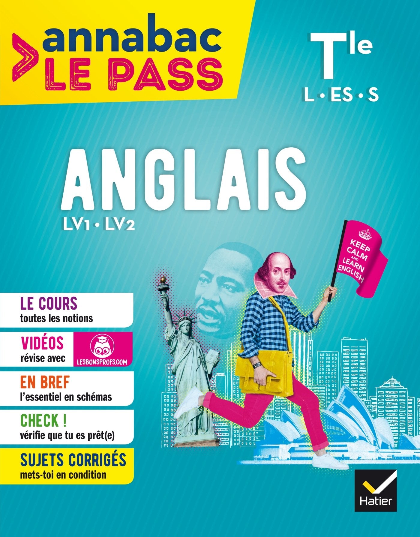 Anglais Tle L, ES, S: cours, cartes mentales, sujets corrigés... et vidéos book