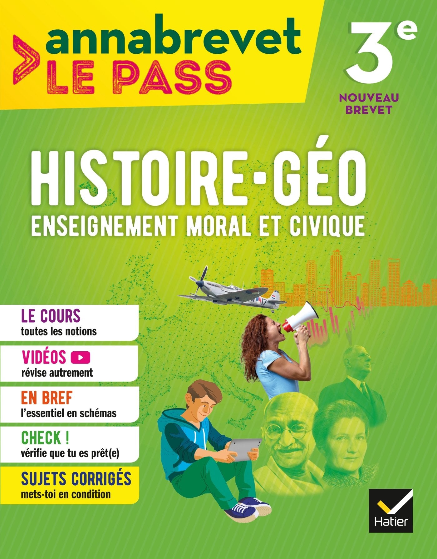 Annabrevet Le Pass - Histoire-géographie EMC 3e book