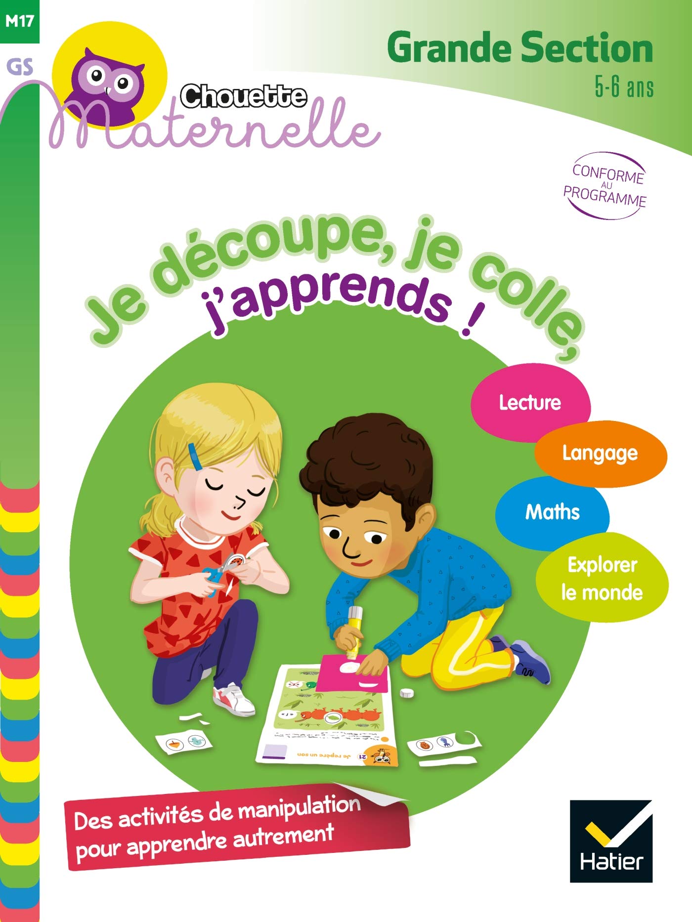 Je découpe, je colle, j'apprends Grande Section: 5-6 ans Non-fiction