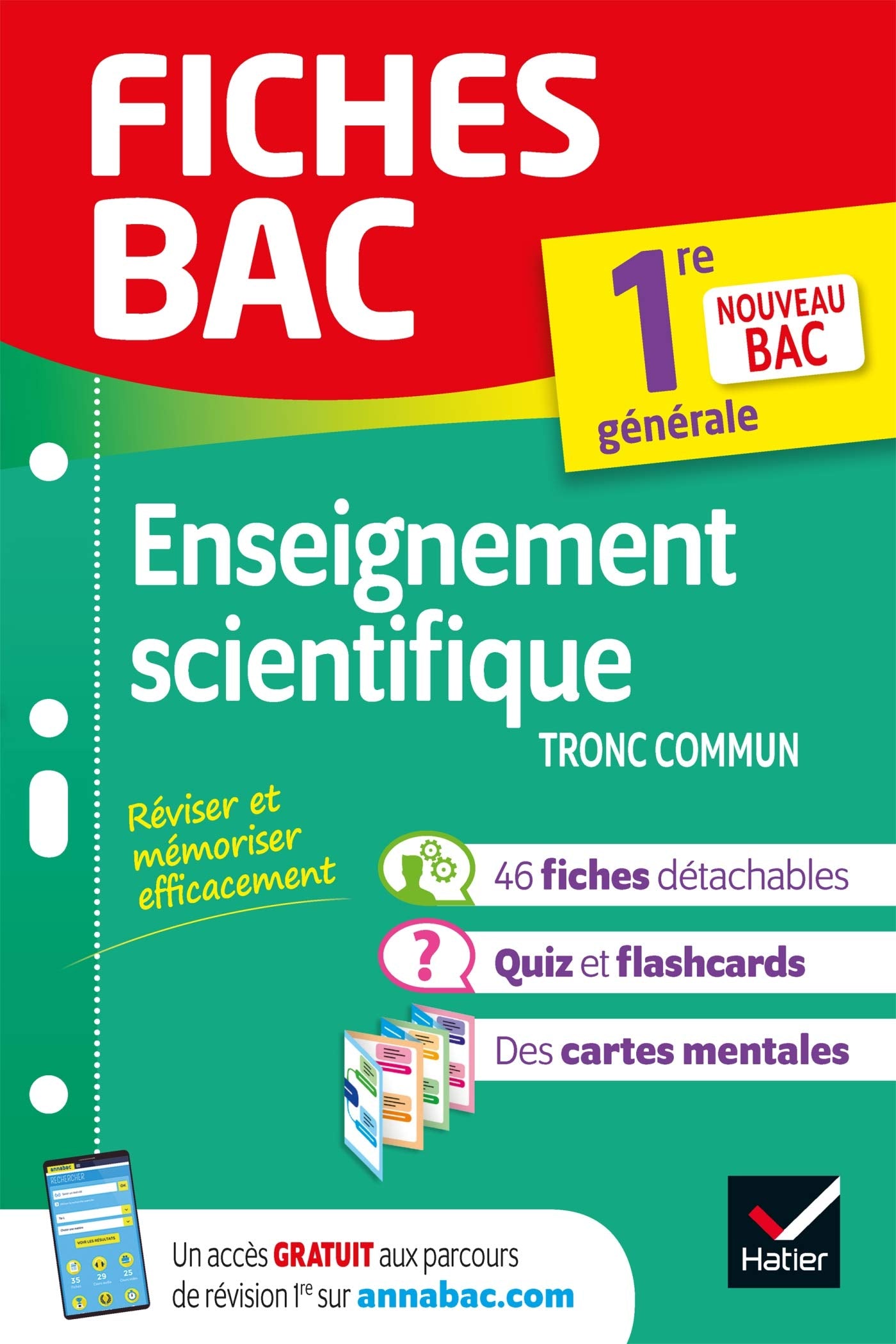 Fiches bac Enseignement scientifique 1re générale: nouveau programme de Première book