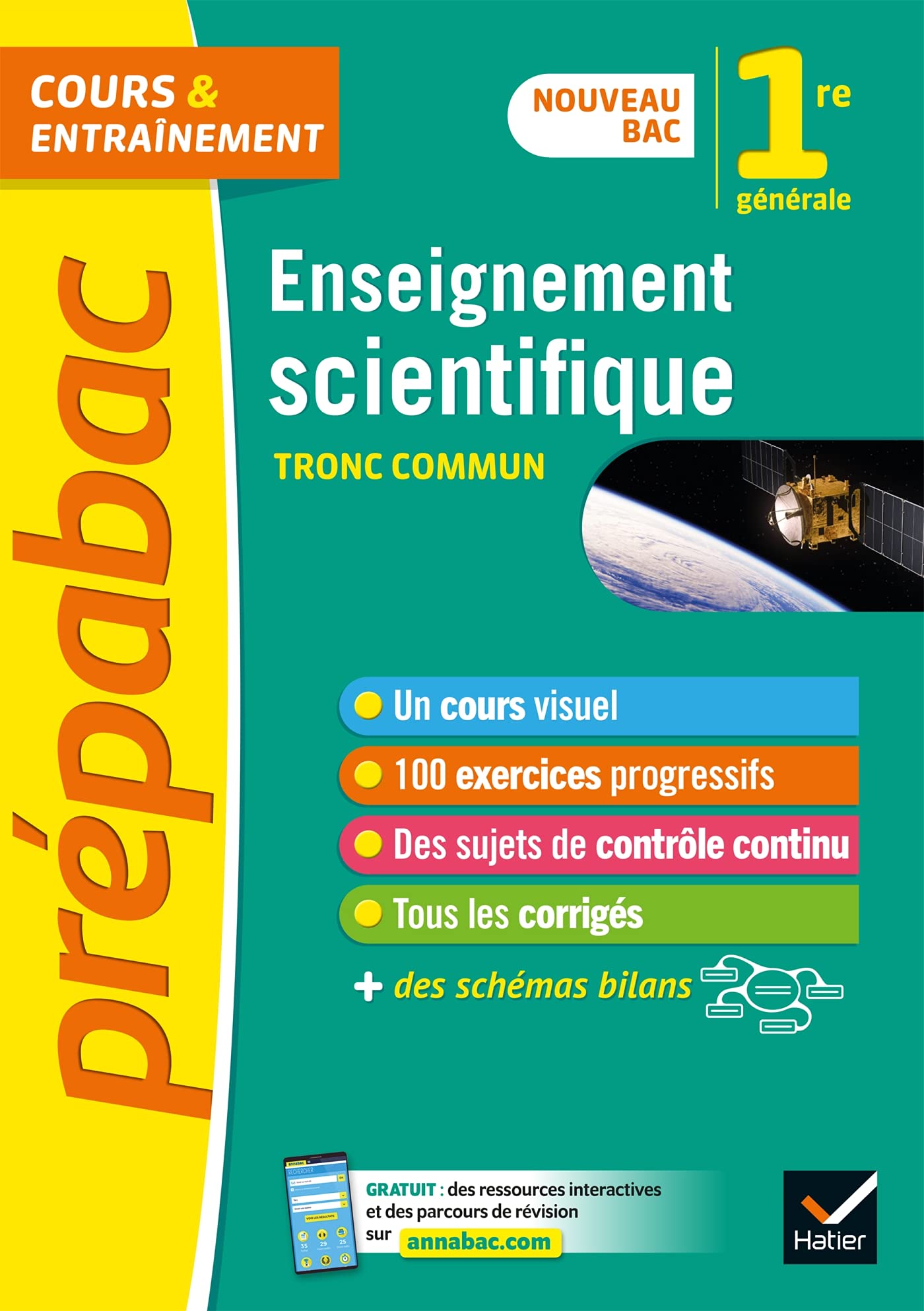 Prépabac Enseignement scientifique 1re générale: nouveau programme de Première book