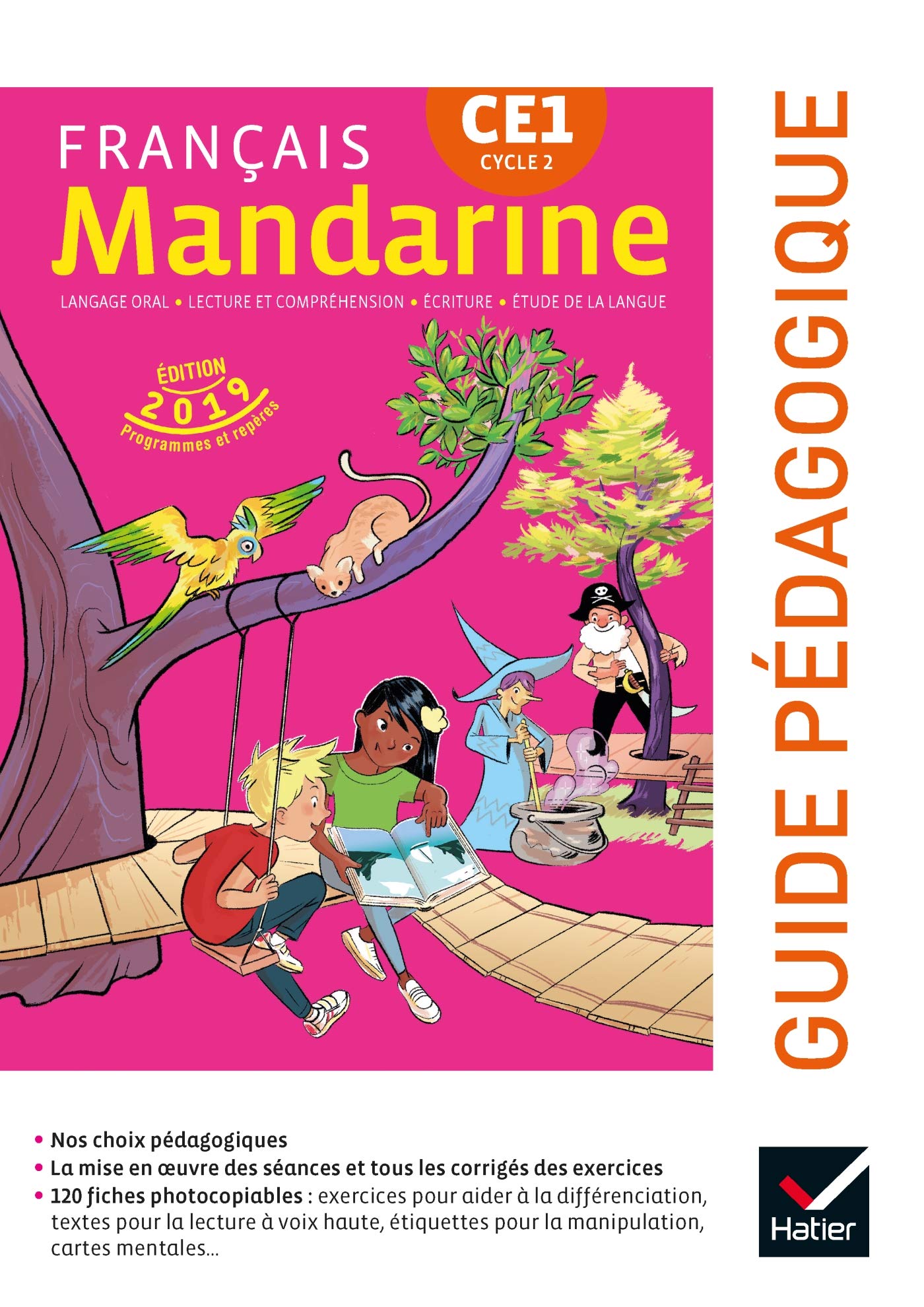Mandarine - Français CE1 Éd. 2019 - Guide pédagogique book
