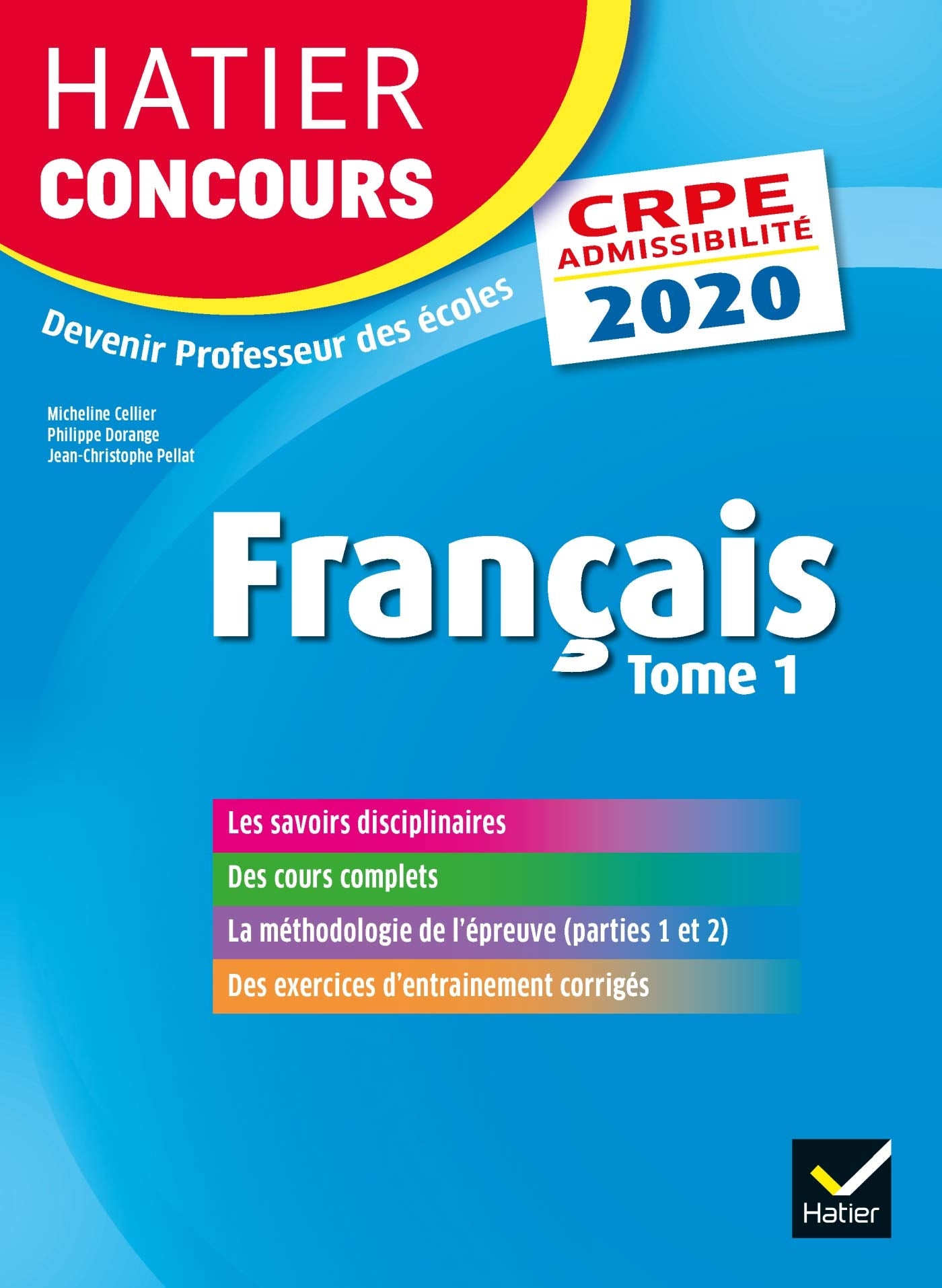 Français tome 1 - CRPE 2020 - Epreuve écrite d'admissibilité book