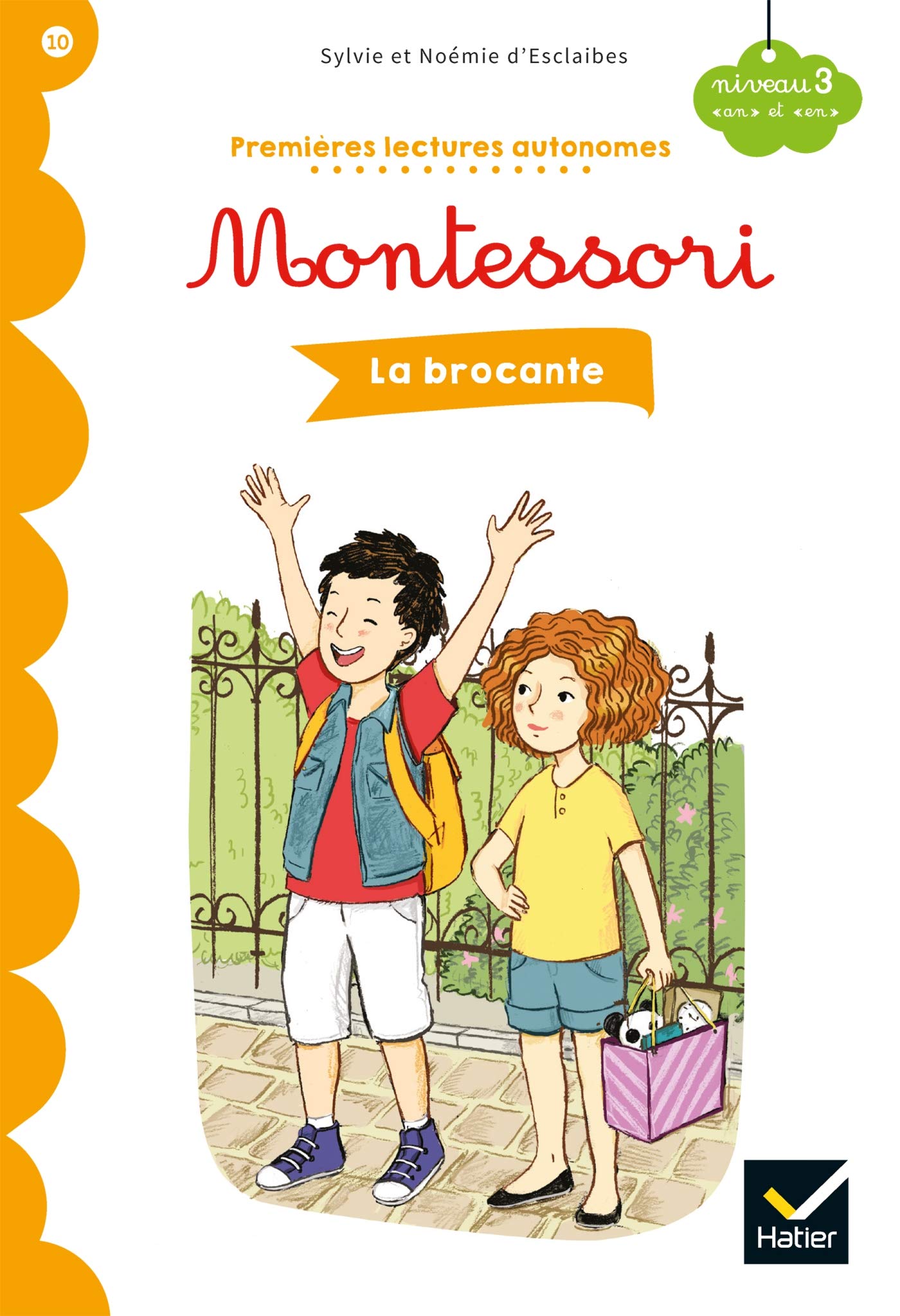 Premières lectures autonomes Montessori Niveau 3 - La Brocante book