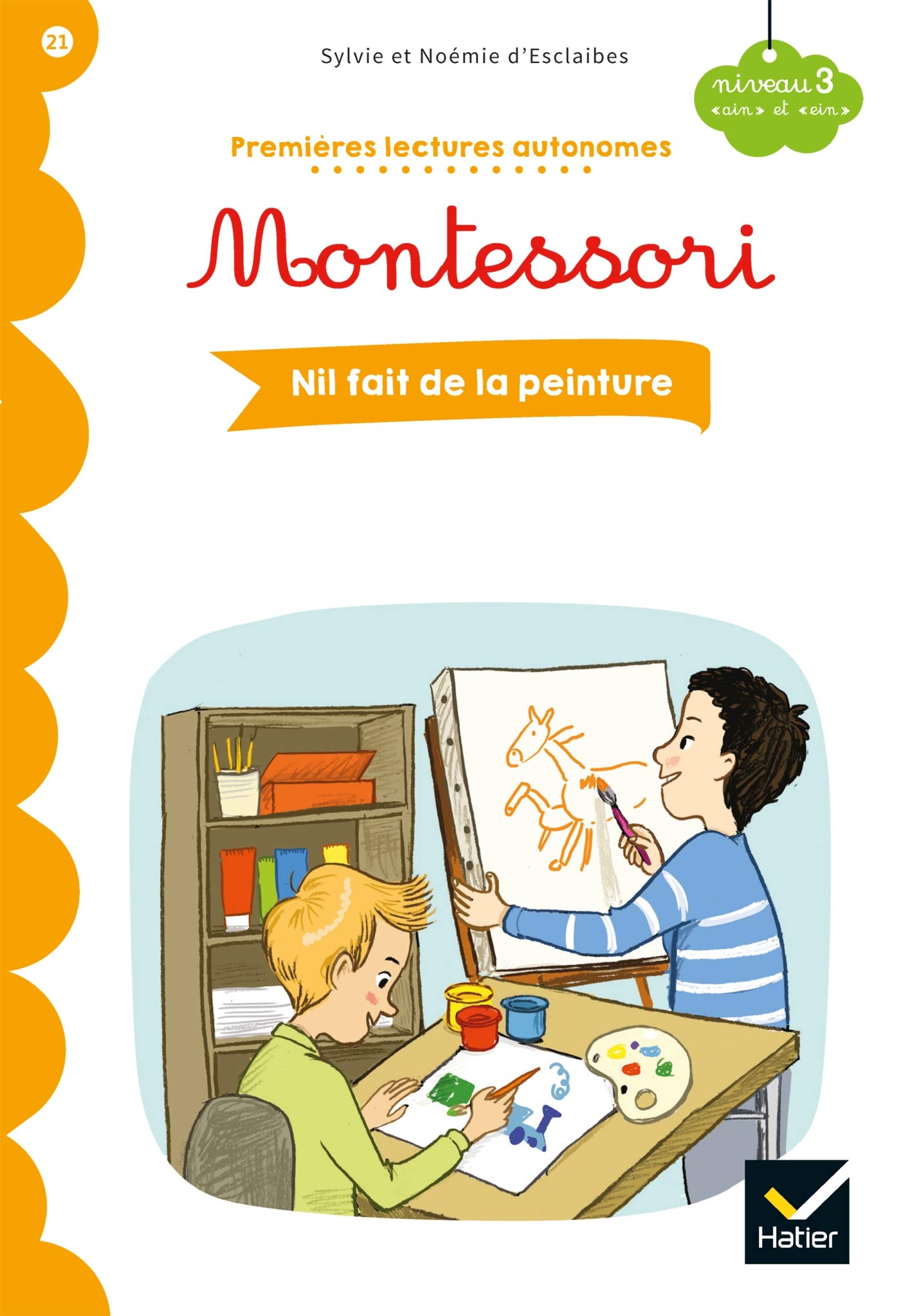 Premières lectures autonomes Montessori Niveau 3 - Nil fait de la peinture Professional & Reference Books