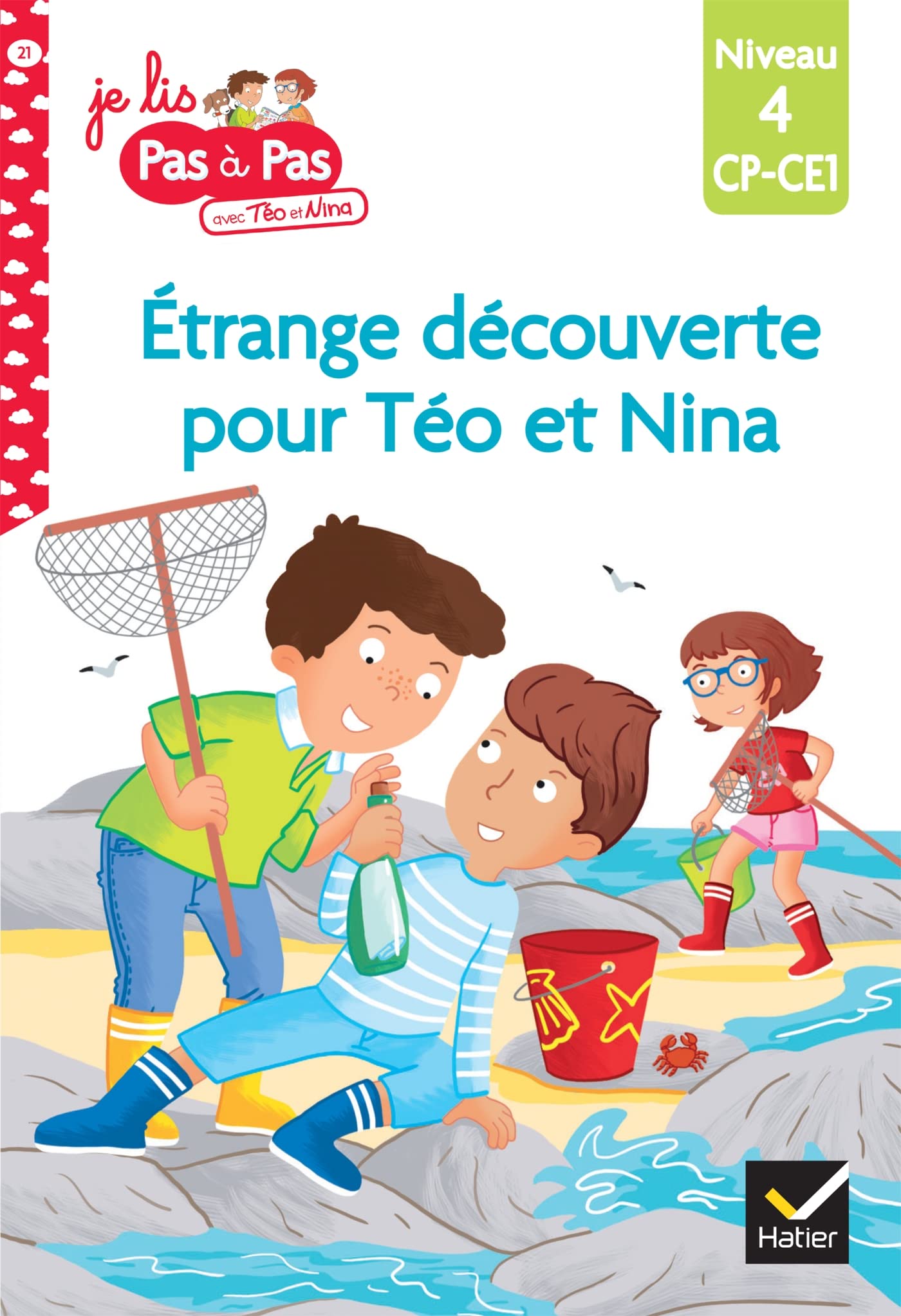 Téo et Nina CP CE1 Niveau 4 - Étrange découverte pour Téo et Nina book