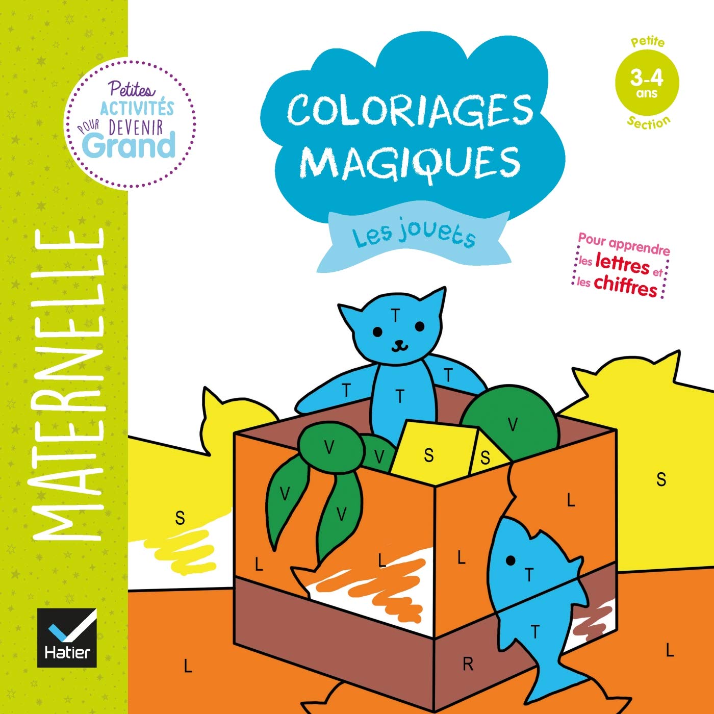 Coloriages magiques - Les jouets PS book