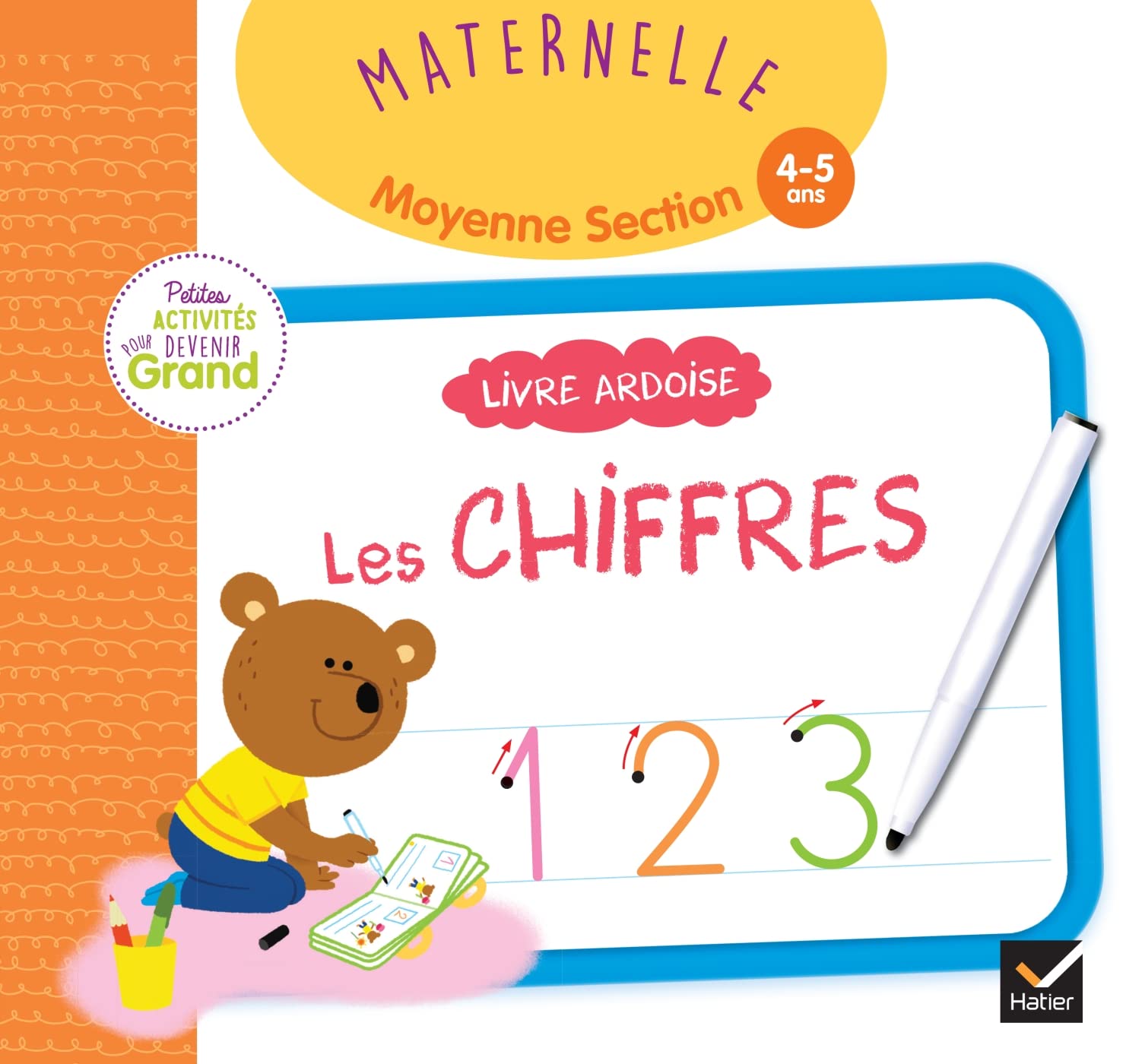 Livre ardoise - Les chiffres MS book