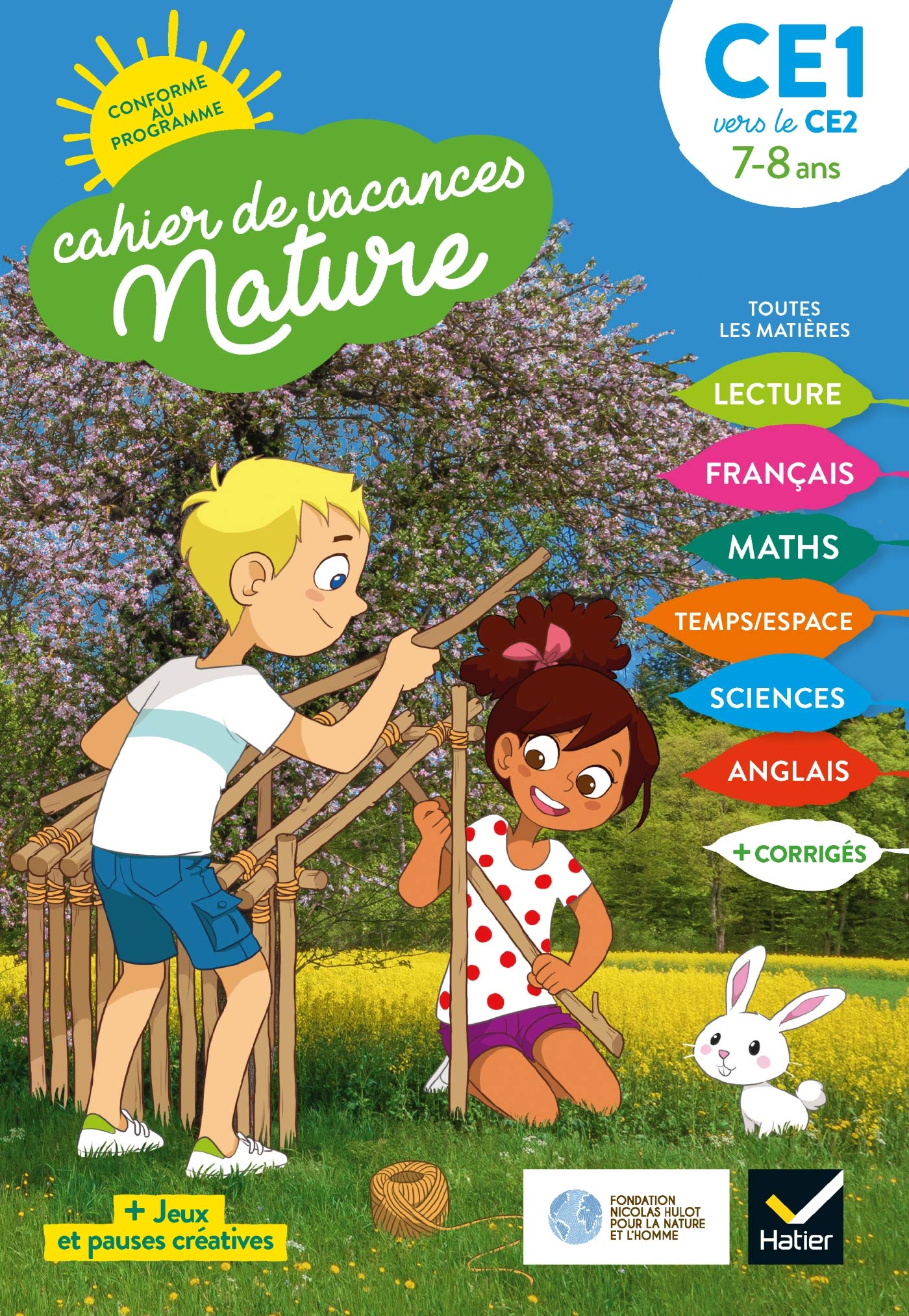 Cahier de vacances Nature 2021 du CE1 au CE2 7/8 ans book
