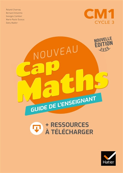 Product Image: Nouveau Cap maths CM1, cycle 3 : guide de l'enseignant : 2020