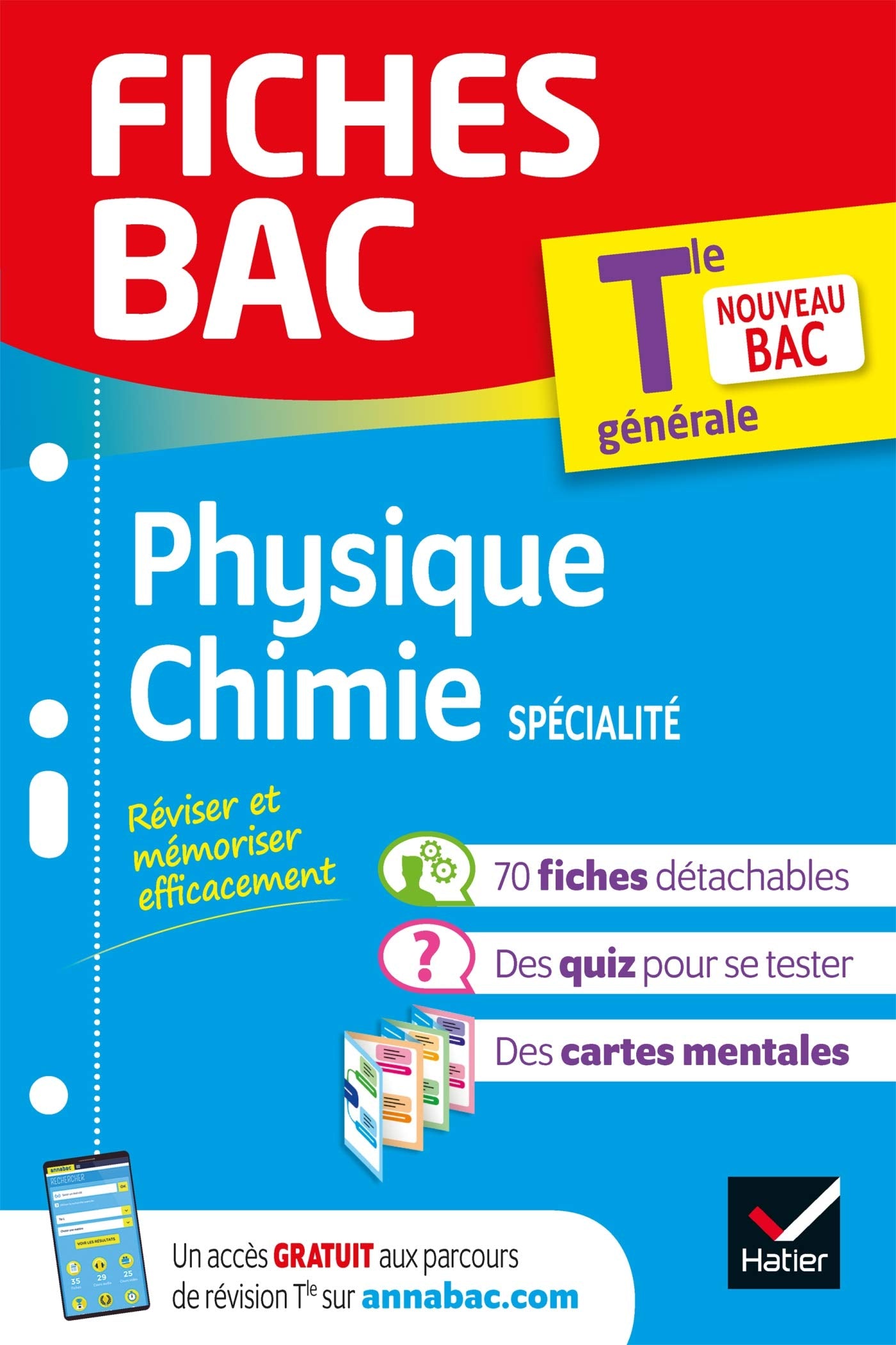 Fiches bac Physique-Chimie Tle (spécialité) - Bac 2024: nouveau programme de Terminale Professional & Reference Books