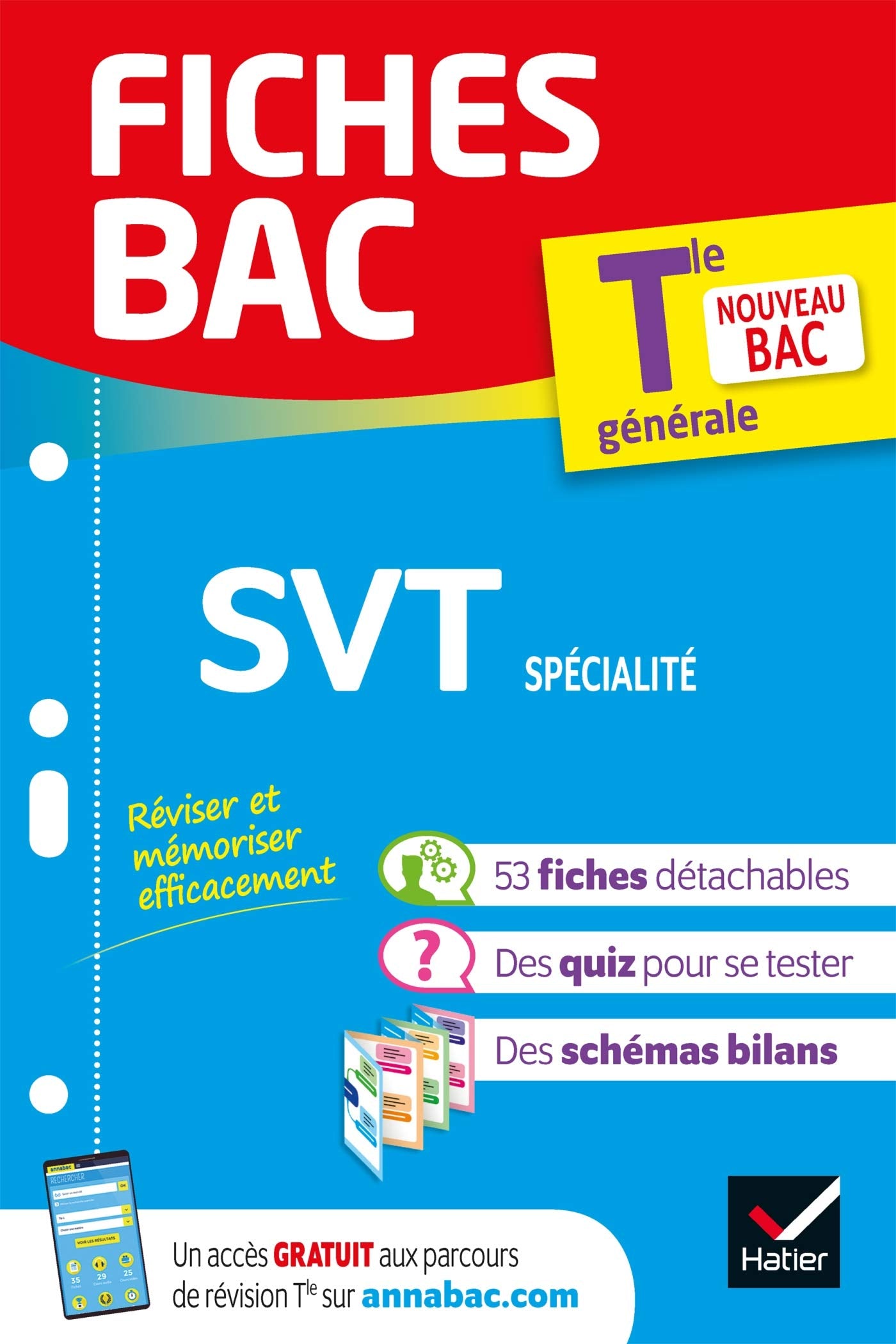 Fiches bac SVT Tle (spécialité) - Bac 2024: nouveau programme de Terminale Professional & Reference Books