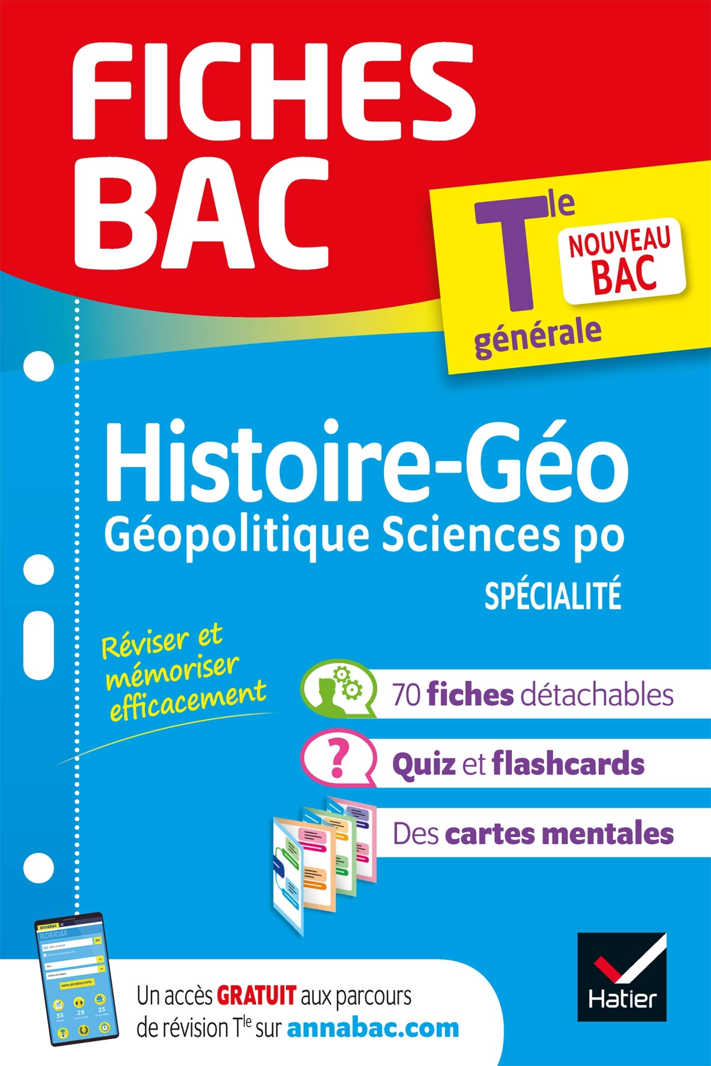 Fiches bac HGGSP Tle (spécialité) - Bac 2024: nouveau programme de Terminale Professional & Reference Books