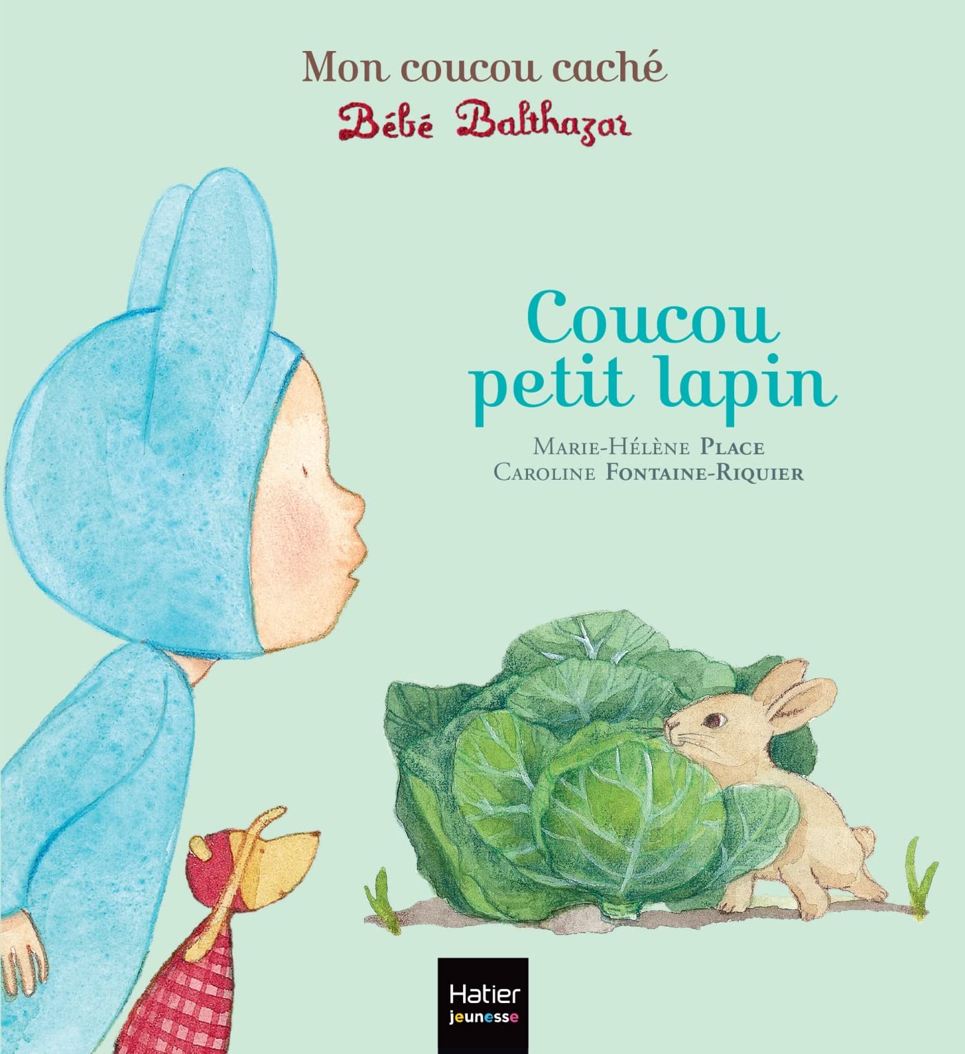 Bébé Balthazar - Coucou petit lapin - Pédagogie Montessori Children's books