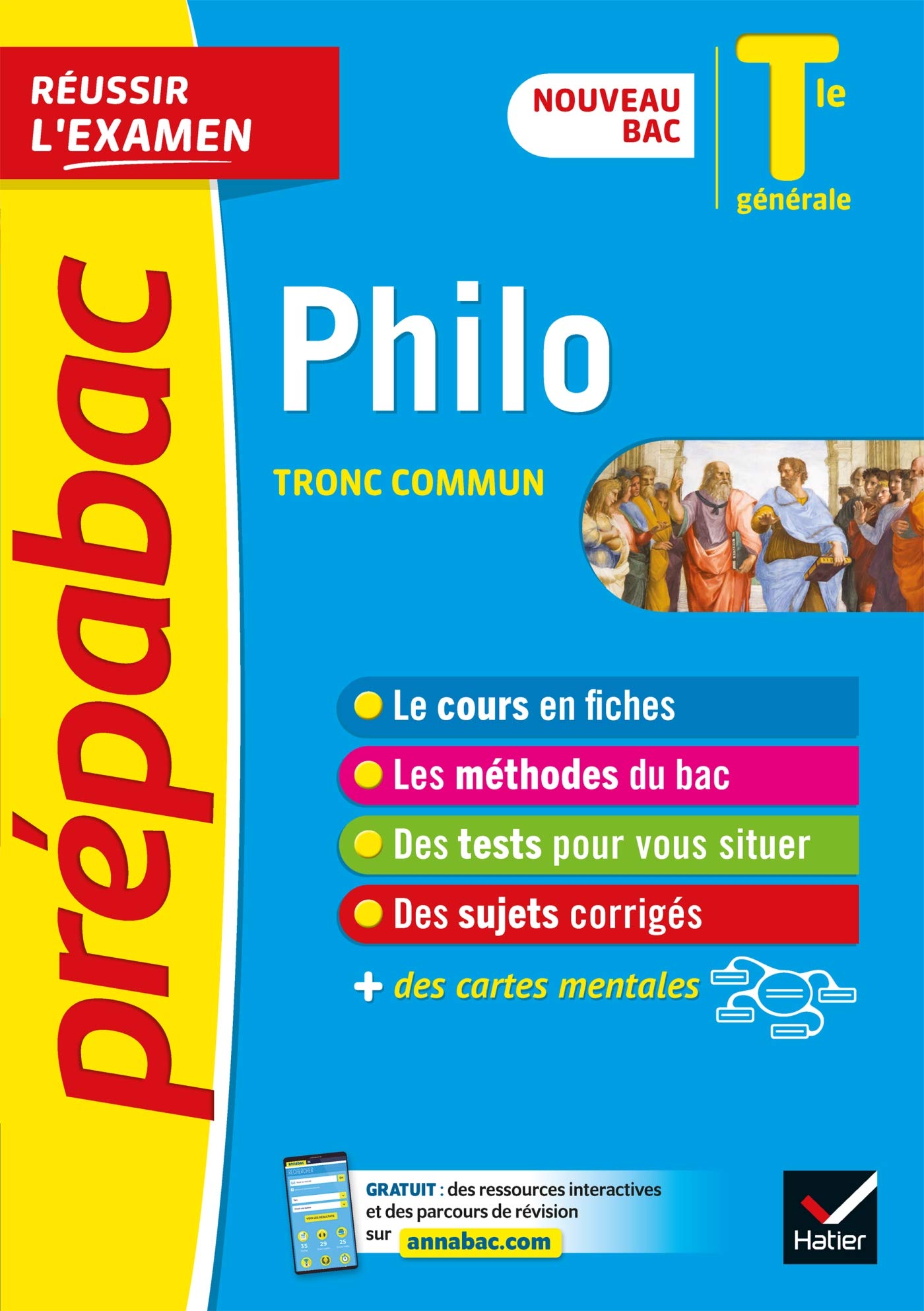 Philosophie Tle générale - Prépabac Réussir l'examen - Bac 2023: nouveau programme de Terminale Professional & Reference Books