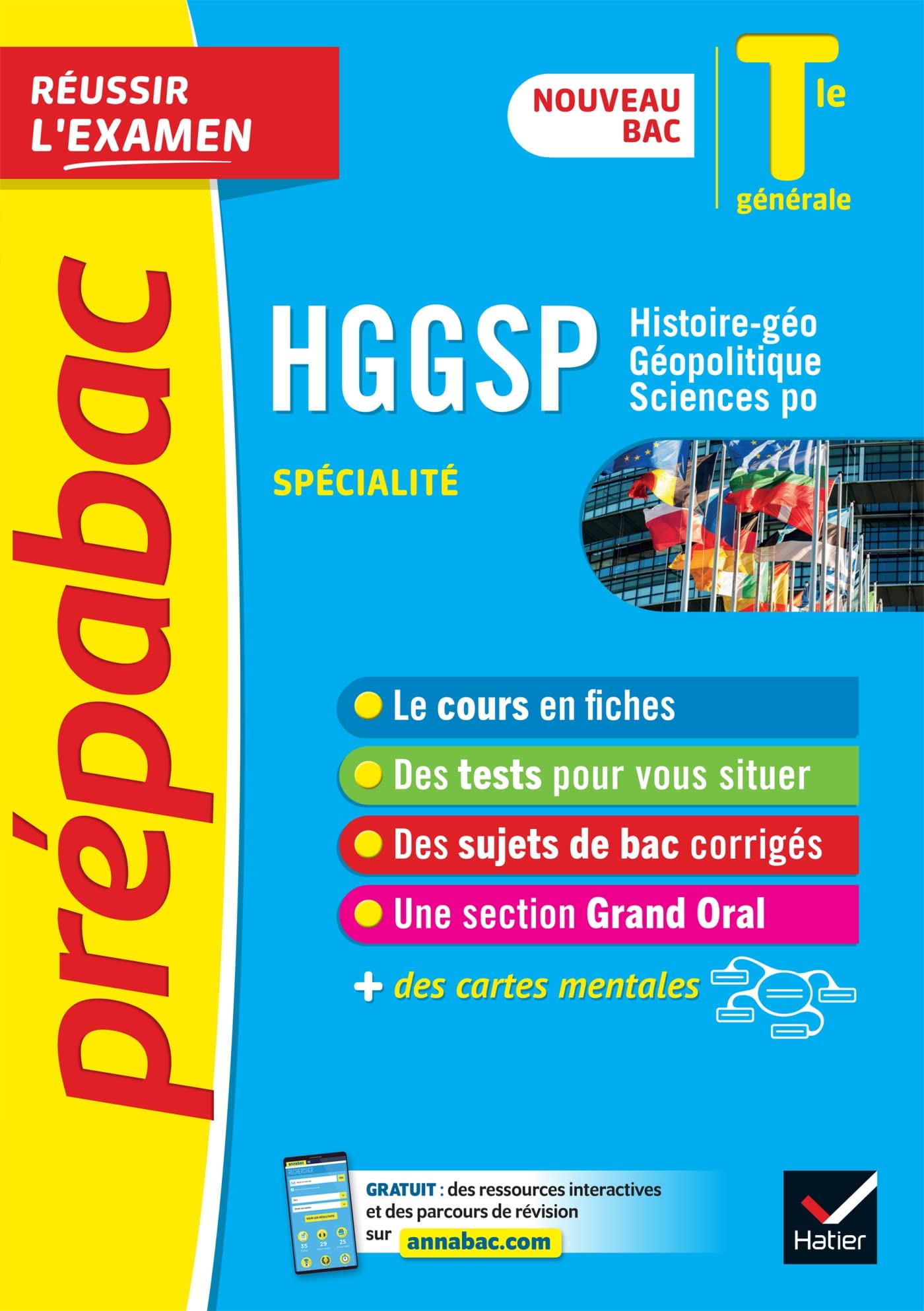 HGGSP Tle générale (spécialité) - Prépabac Réussir l'examen - Bac 2023: nouveau programme de Terminale Professional & Reference Books