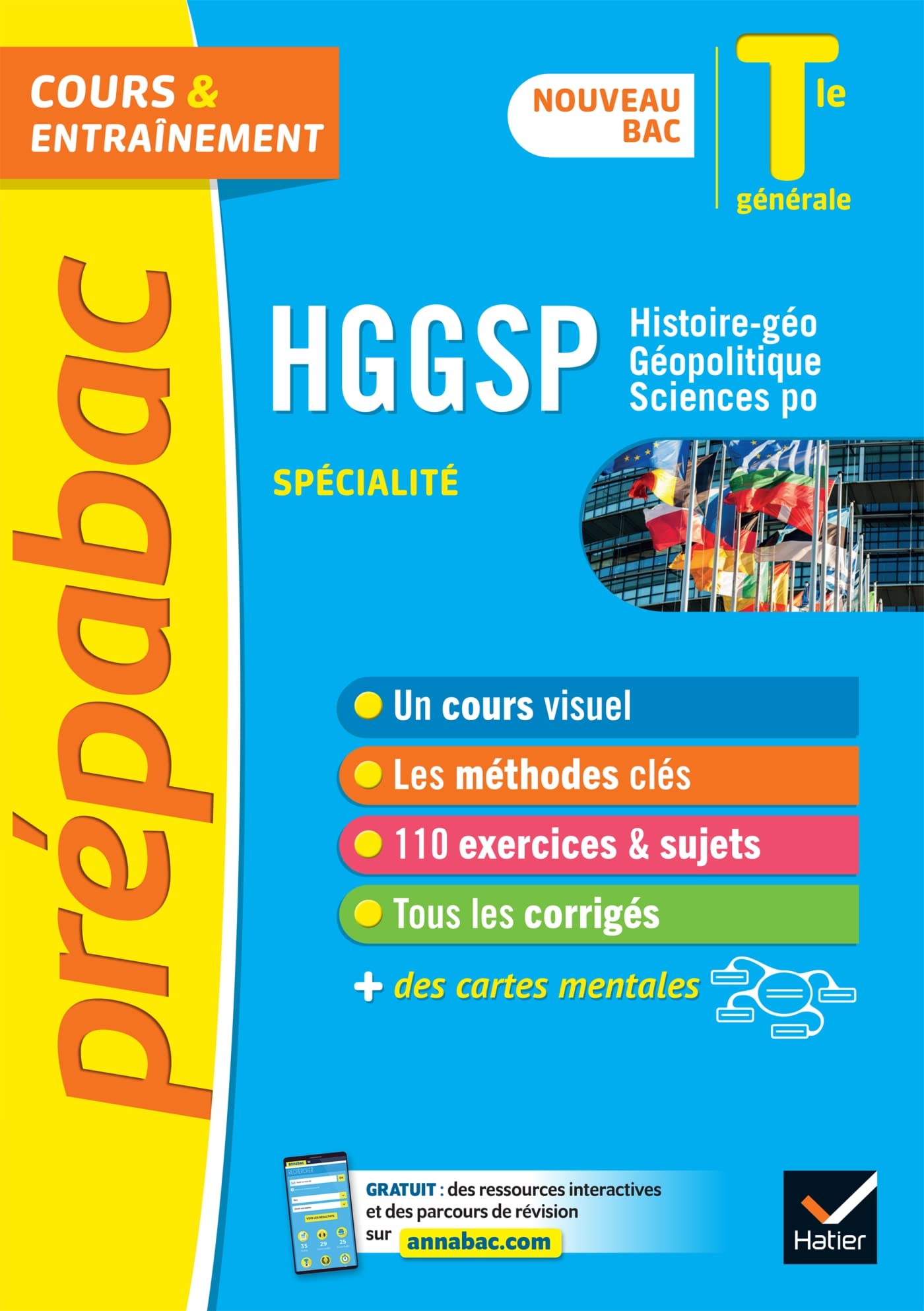 Prépabac HGGSP Tle générale (spécialité) - Bac 2023: nouveau programme de Terminale Professional & Reference Books