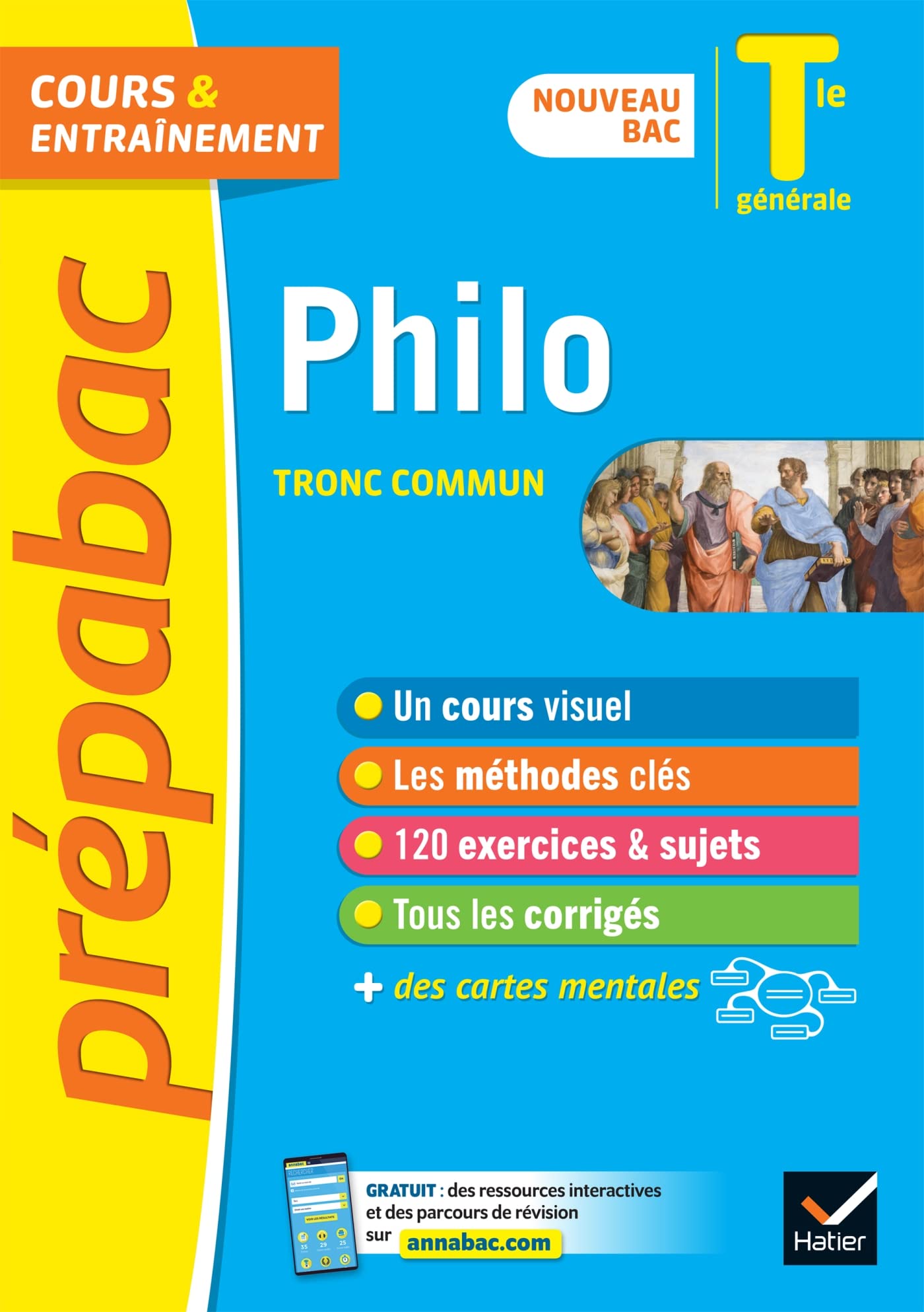 Prépabac Philosophie Tle générale - Bac 2023: nouveau programme de Terminale Professional & Reference Books
