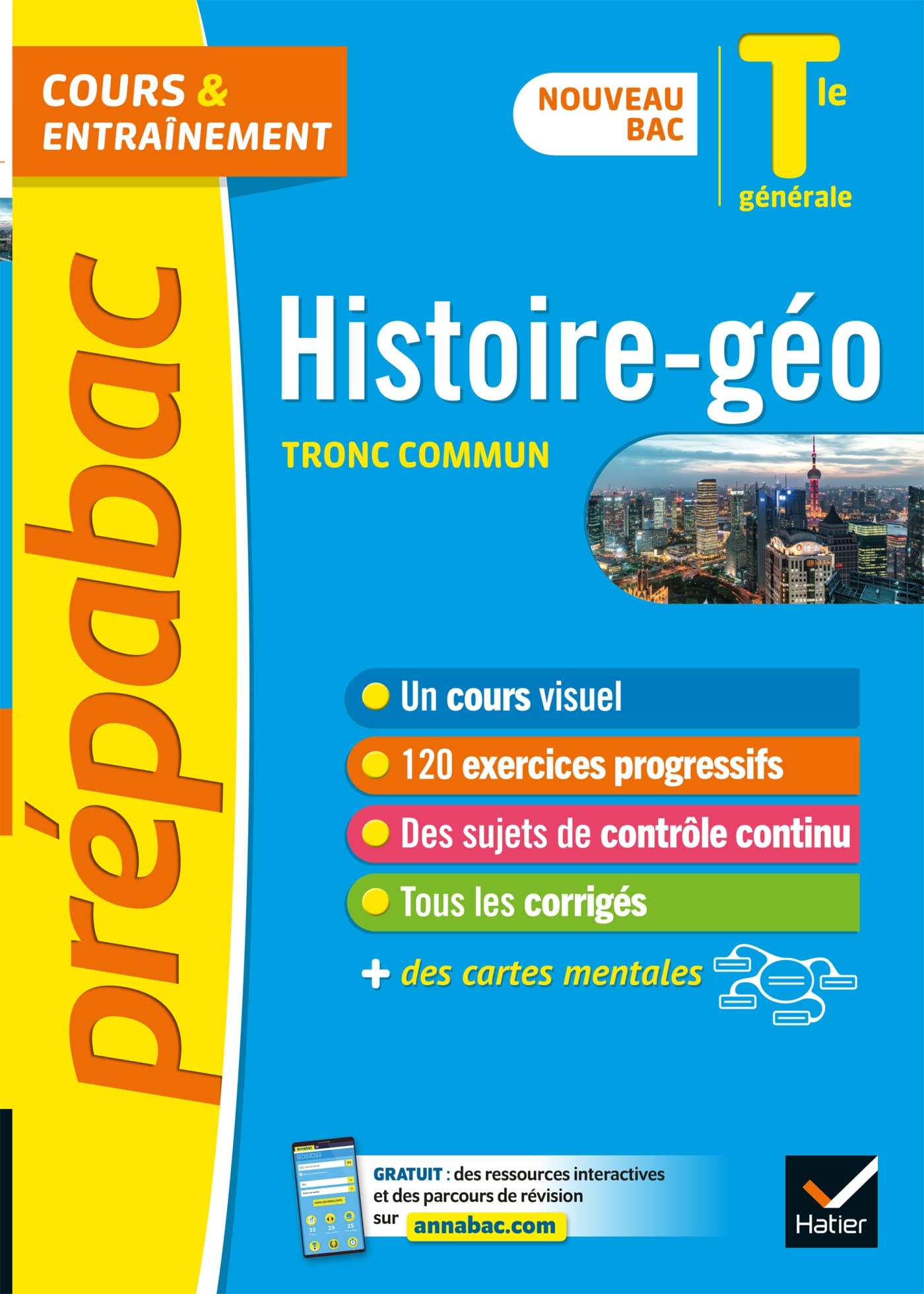 Prépabac Histoire-Géographie Tle générale - Bac 2023: nouveau programme de Terminale Professional & Reference Books