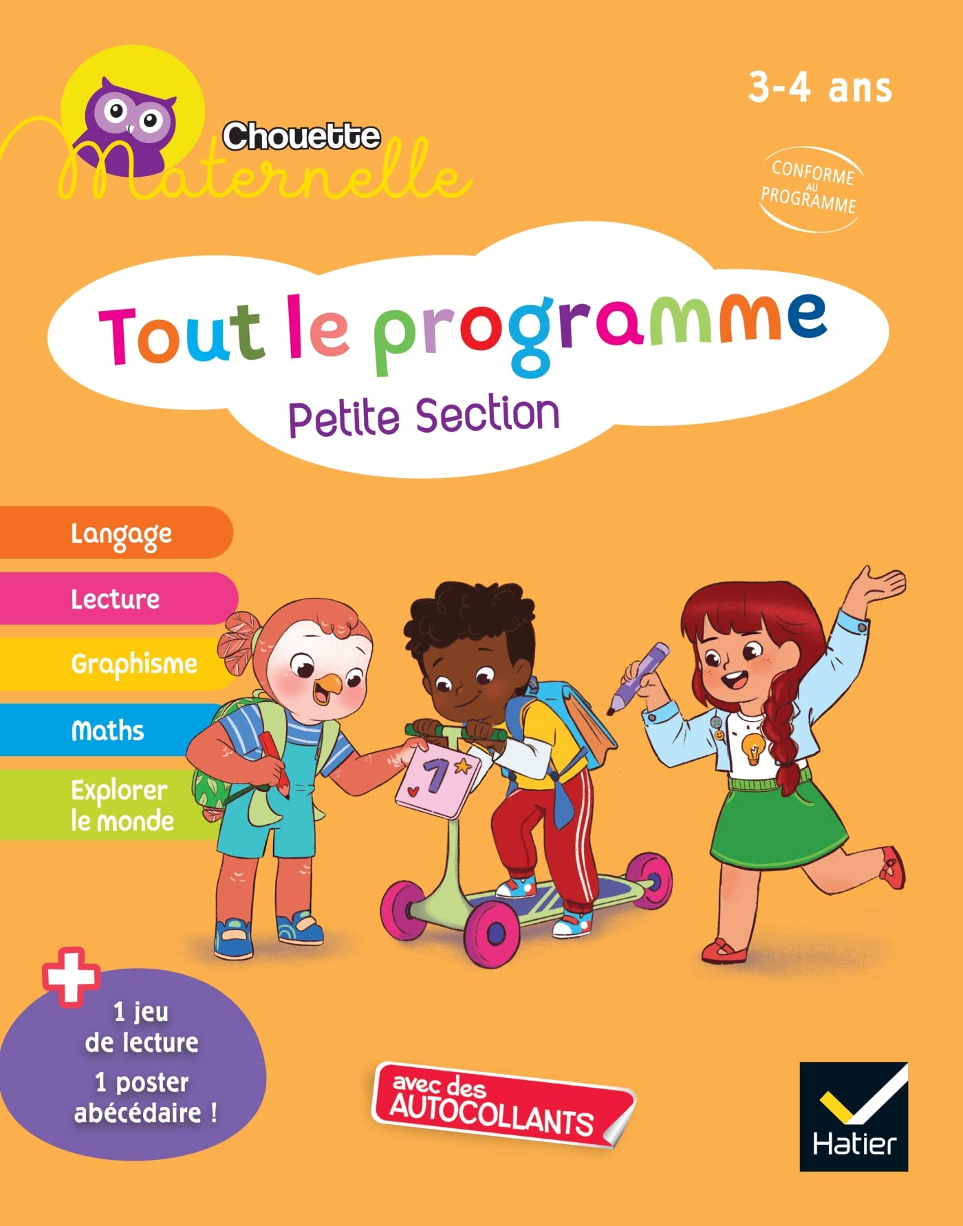 Chouette maternelle Tout le programme PS Mathematics