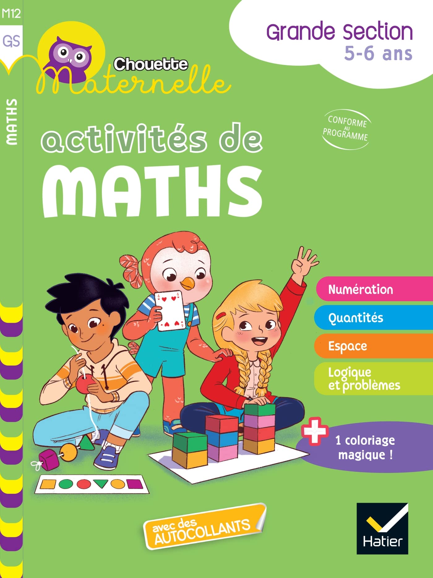Chouette maternelle Activités de maths Grande Section Mathematics