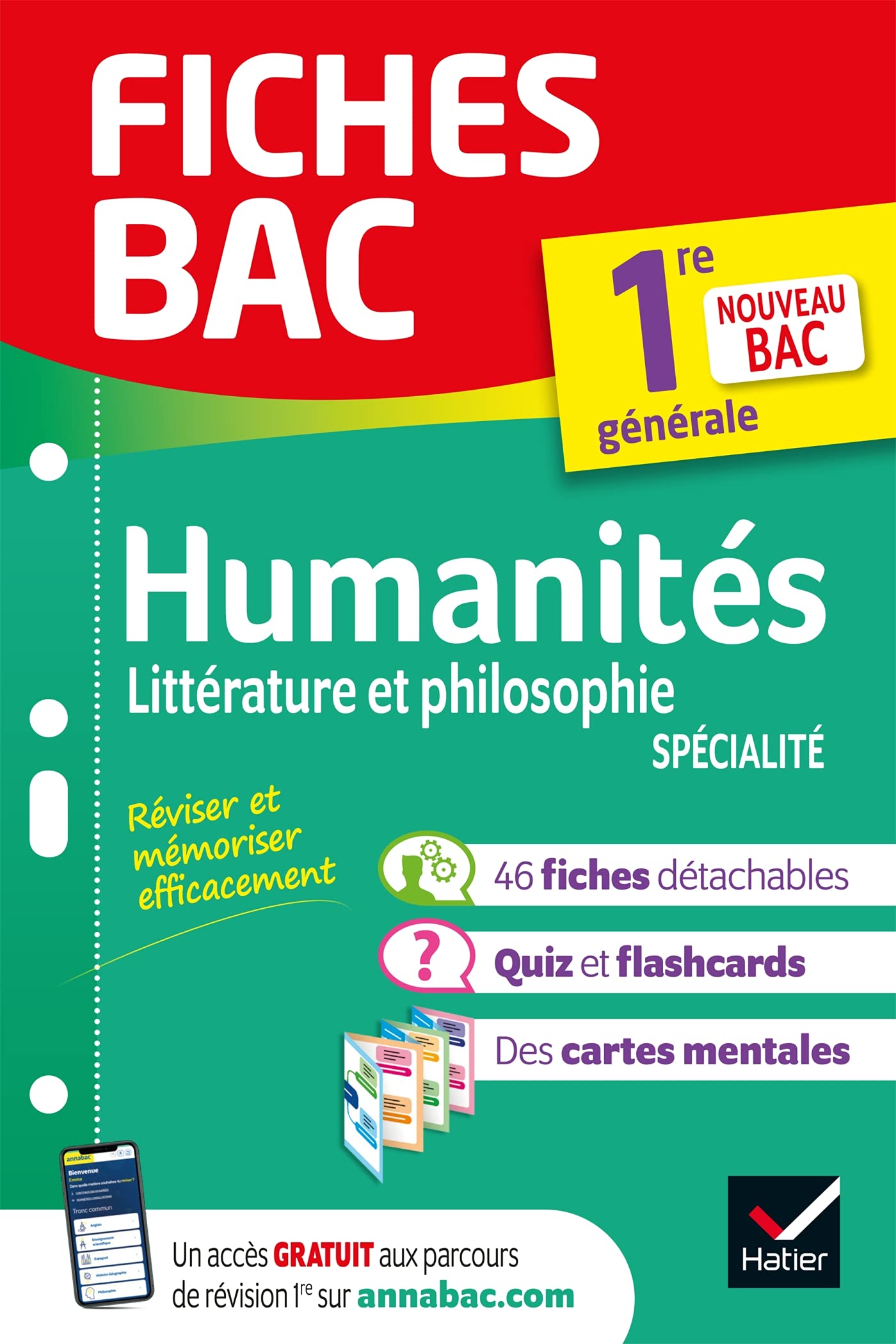 Fiches bac HLP 1re générale (spécialité): nouveau programme de Première Professional & Reference Books