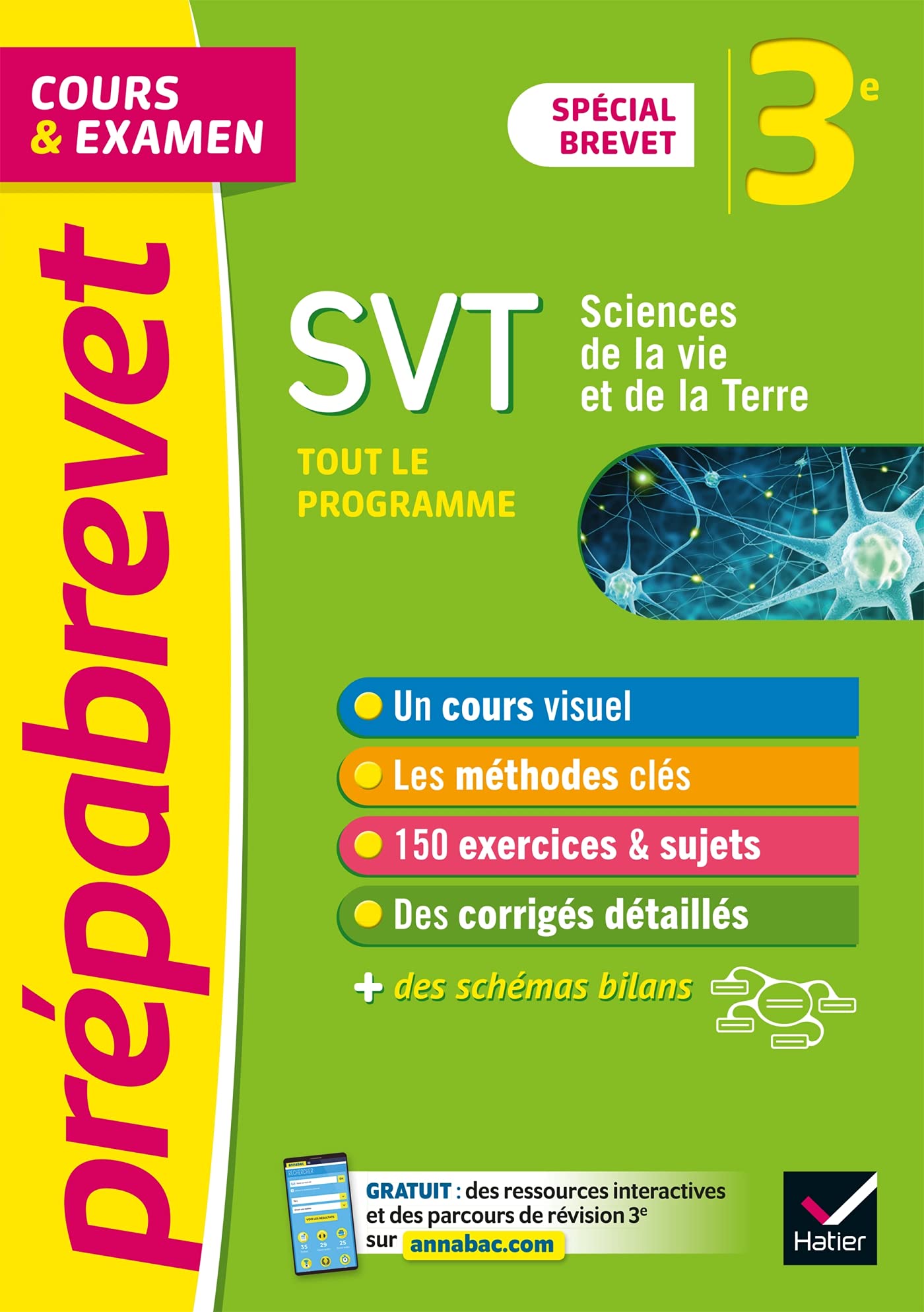 Prépabrevet SVT 3e (sciences) - Brevet 2024: cours, méthodes et entraînement Professional & Reference Books