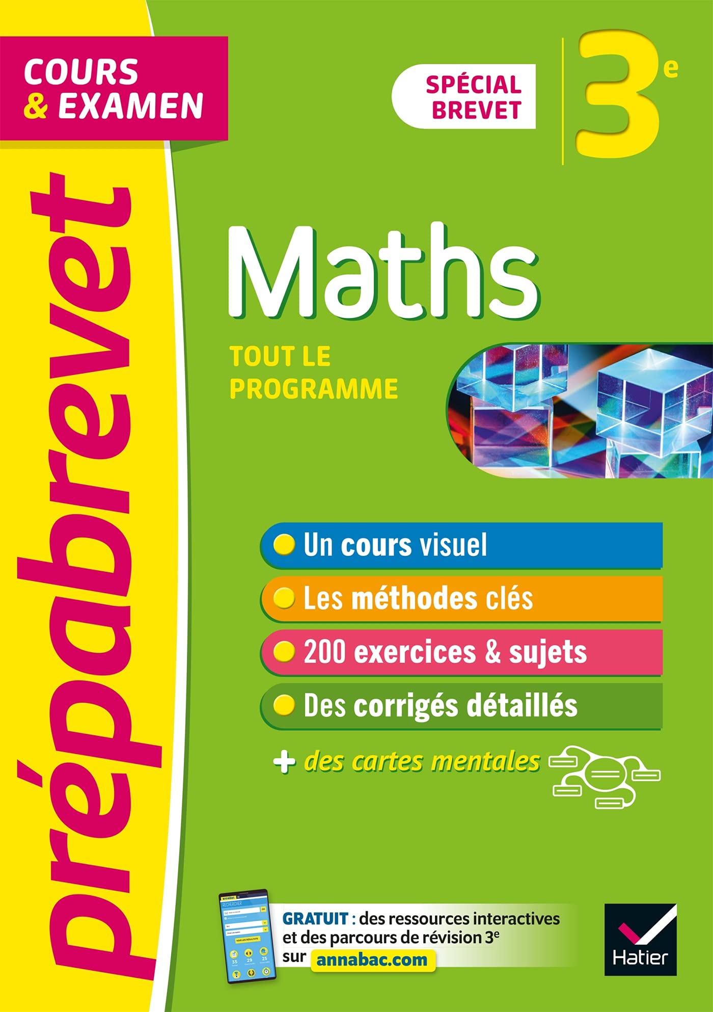 Prépabrevet Maths 3e - Brevet 2024: cours, méthodes et entraînement Professional & Reference Books