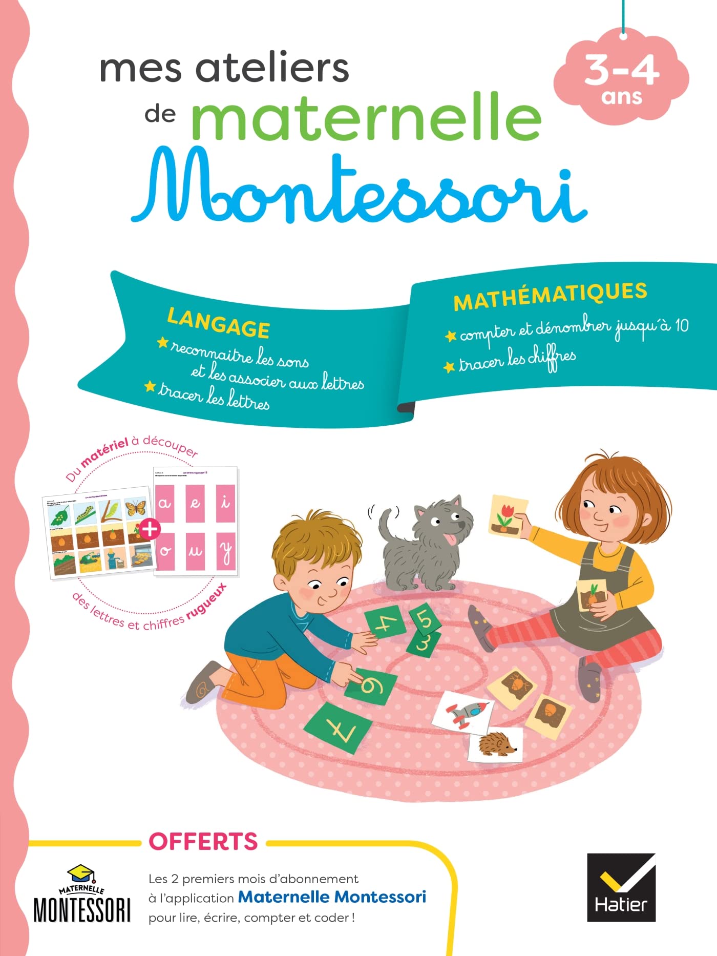 Mes ateliers de maternelle Montessori Langage-Mathématiques 3-4 ans Mathematics