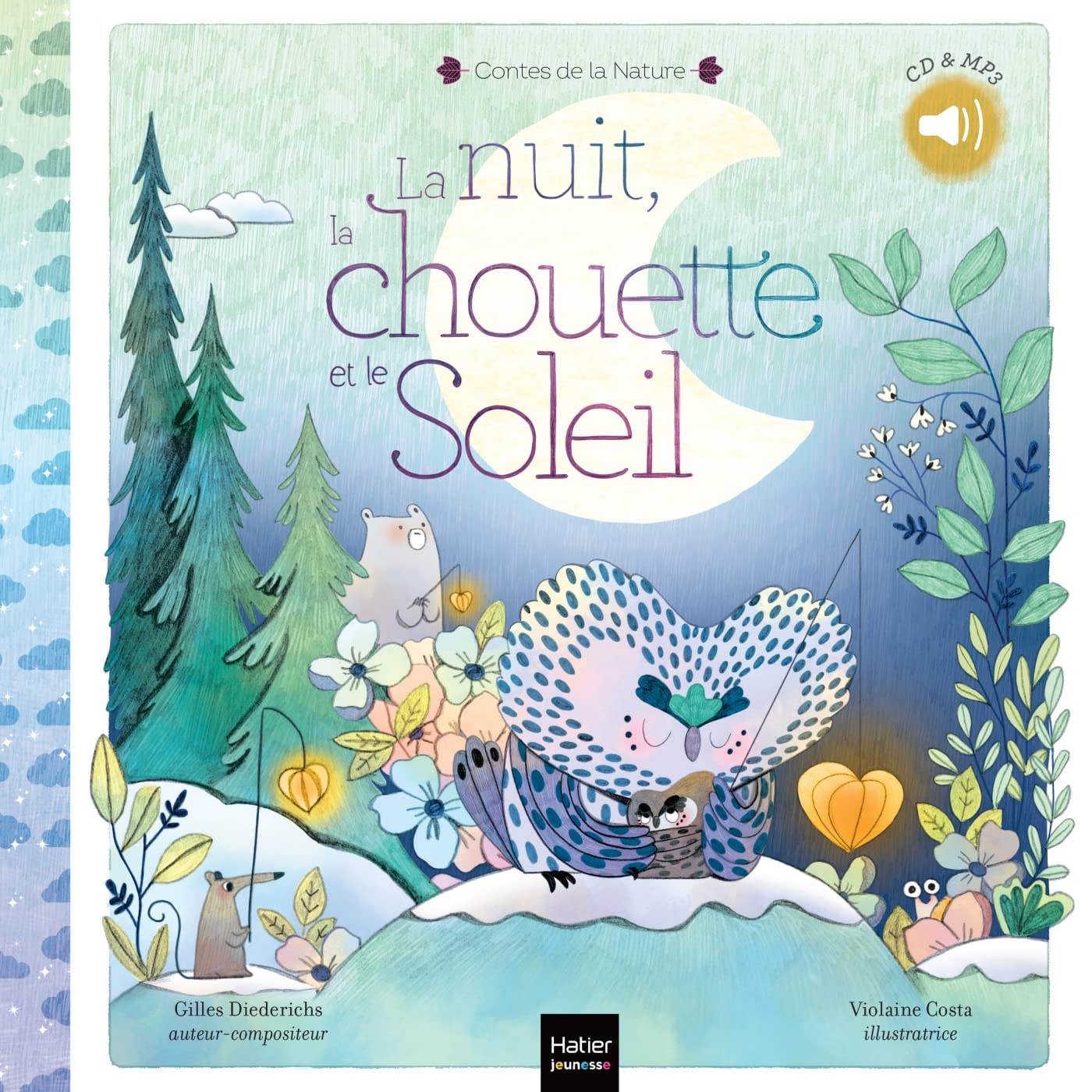 Contes de la nature - La nuit, la chouette et le soleil 3/5 ans Tiptoi & Games