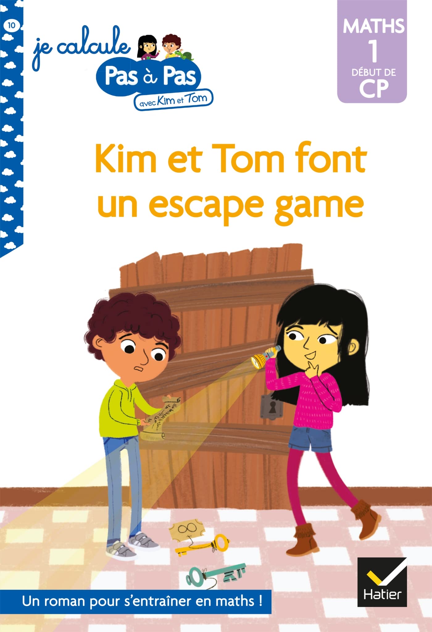 Kim et Tom Début de CP niveau 1 - Kim et Tom font un escape game: Maths 1 début du CP Professional & Reference Books