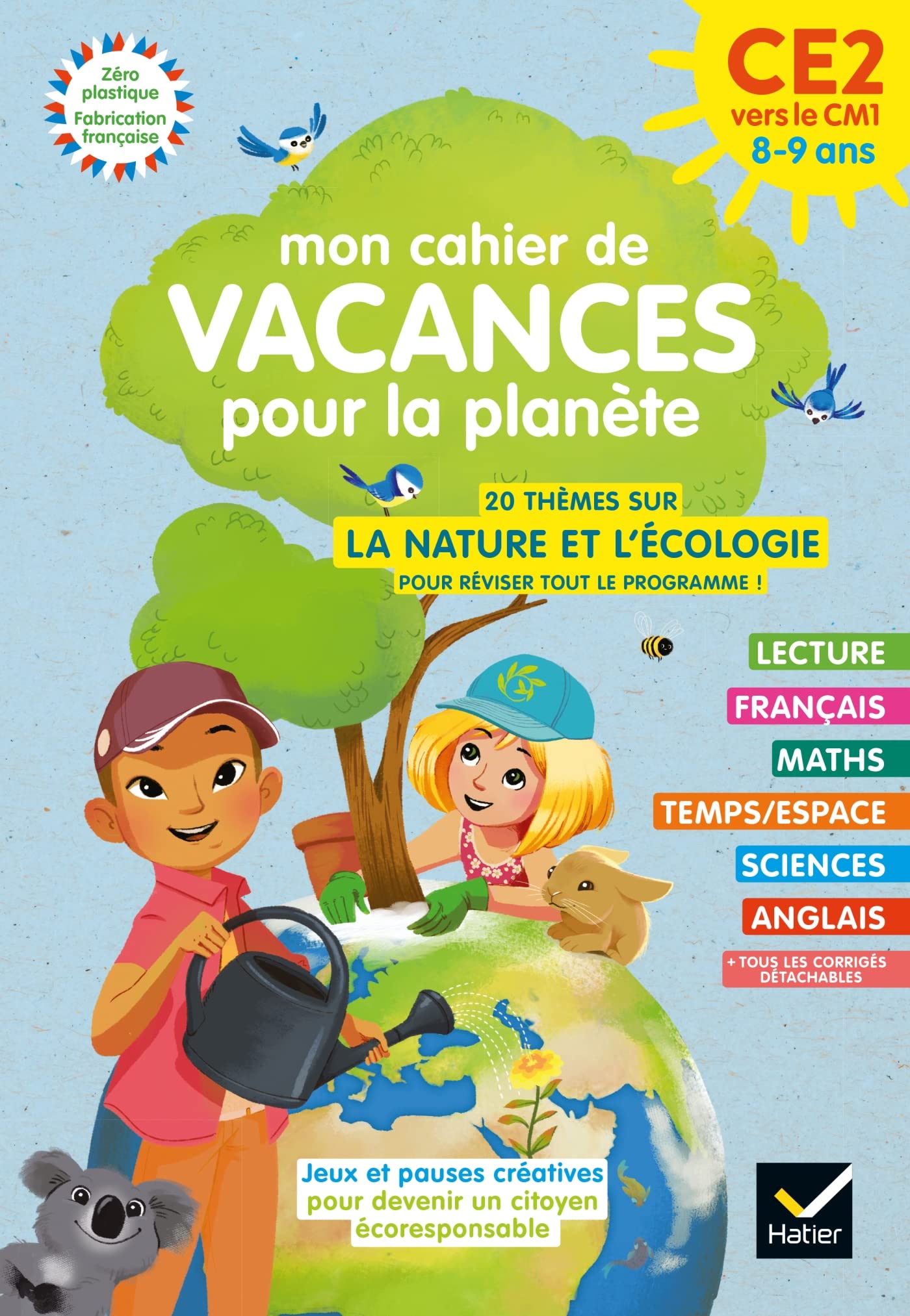 Mon cahier de Vacances pour la planète 2024 du CE2 au CM1 8/9 ans Non-fiction