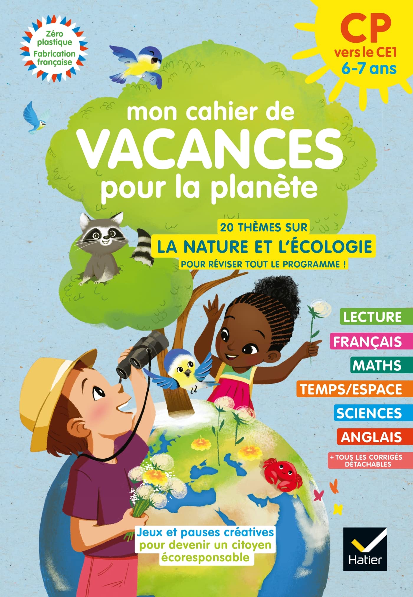 Mon cahier de Vacances pour la planète 2024 du CP au CE1 6/7 ans Non-fiction