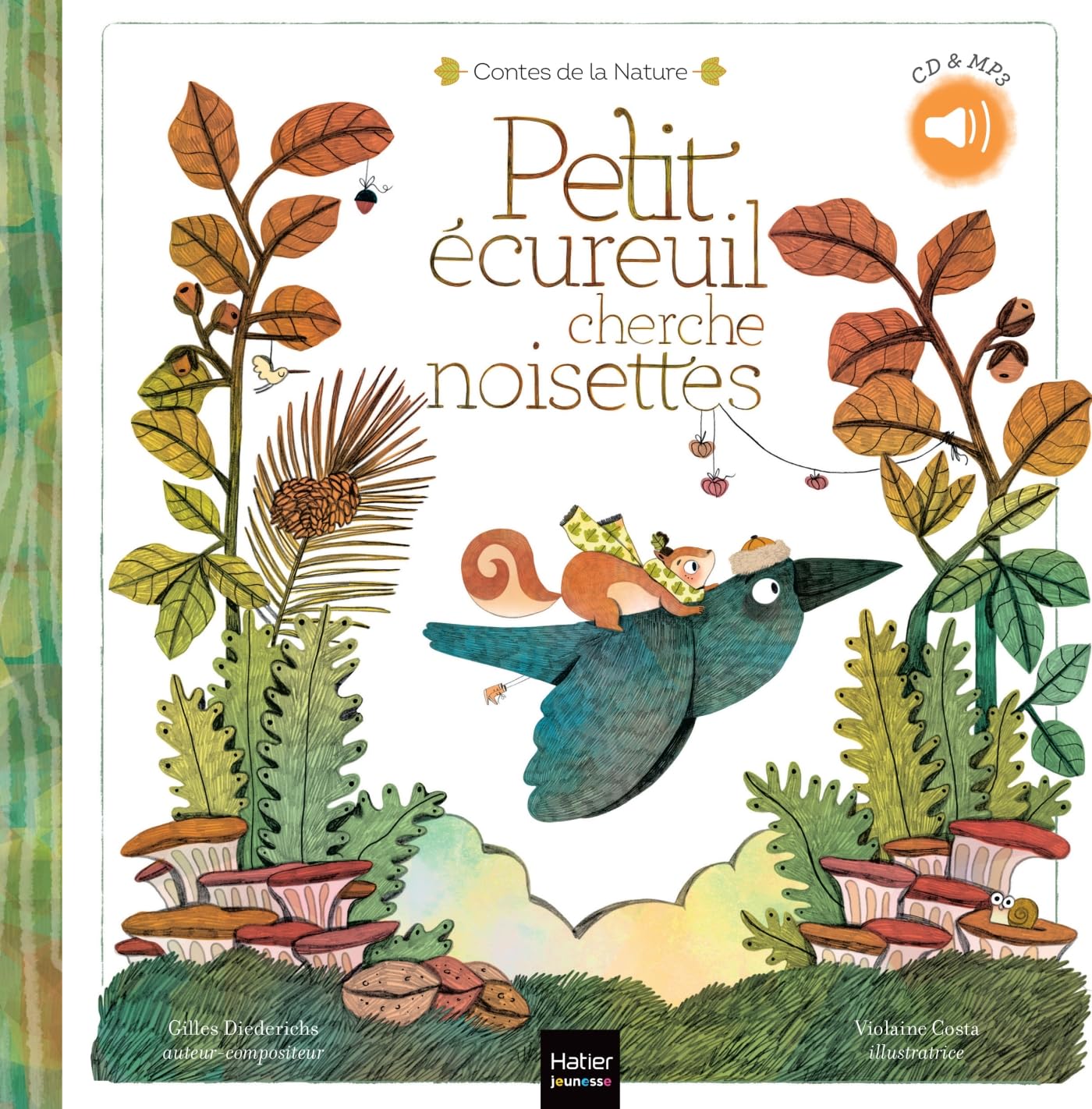 Contes de la nature - Petit écureuil cherche noisettes (3/5 ans) Tiptoi & Games