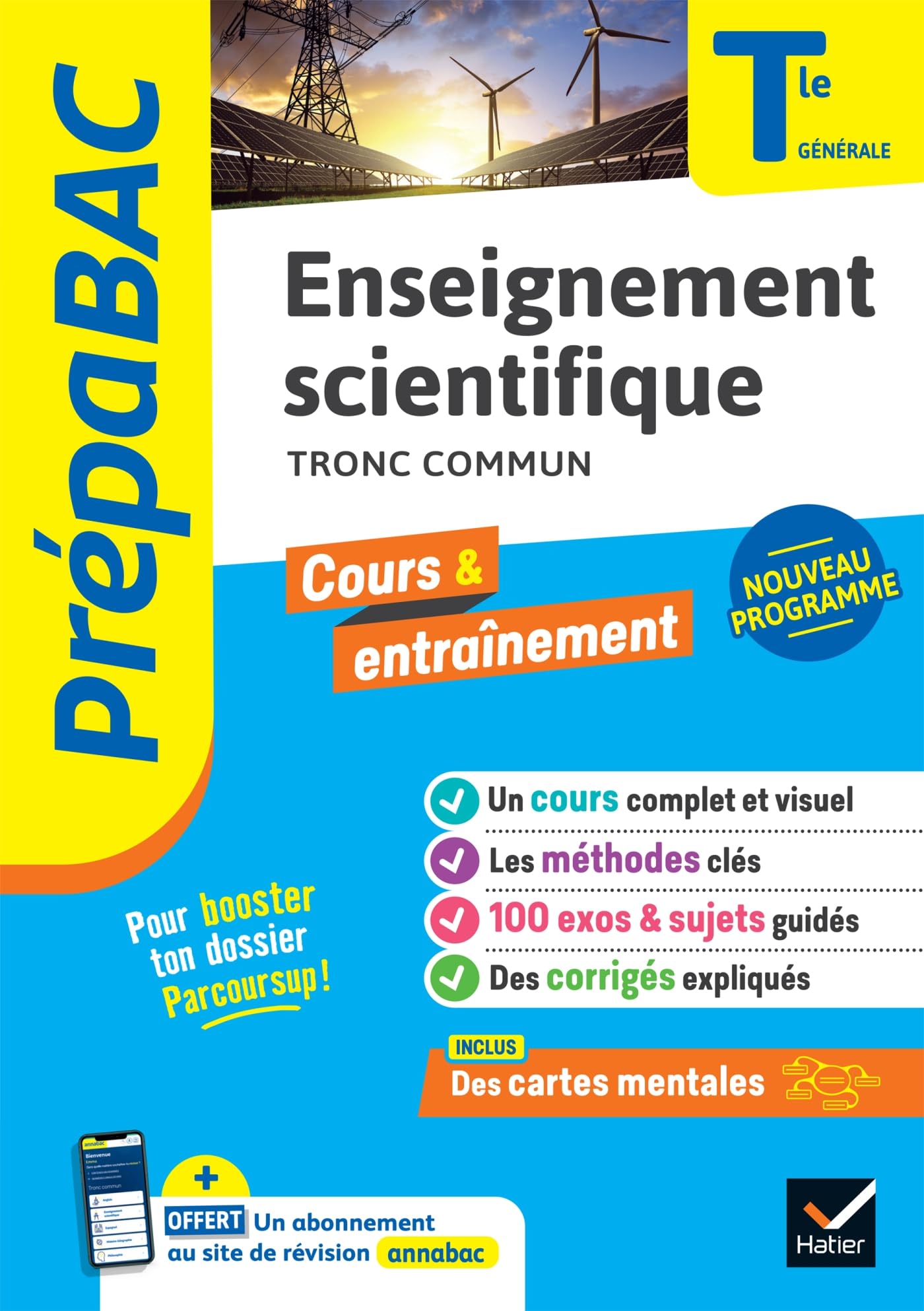 Prépabac - Enseignement scientifique Tle générale - Bac 2026: cours, méthodes & entraînement (programme de Terminale) Professional & Reference Books