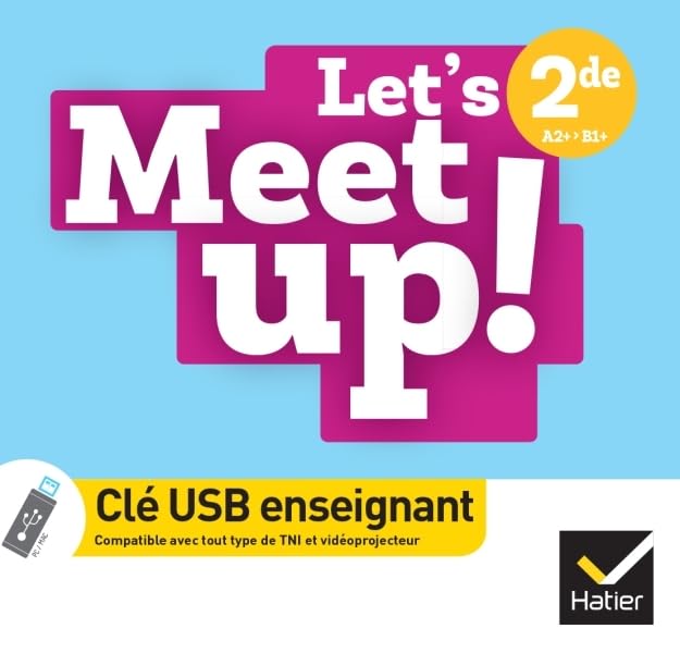 Let's Meet Up - Anglais 2de Ed. 2025 - Clé USB Professional & Reference Books