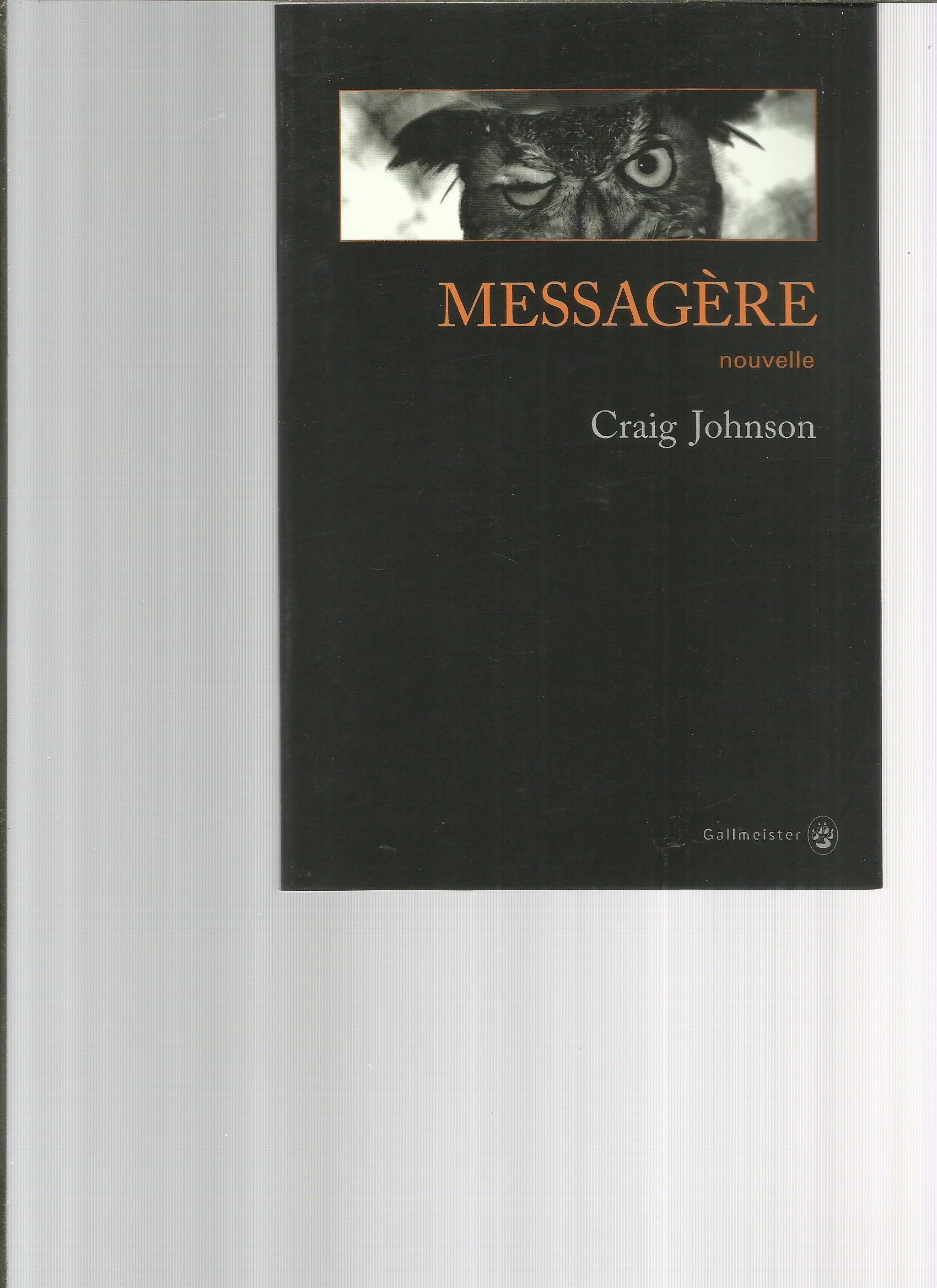 Messagère - Nouvelle Inédite 2015- Collector Tirage Hors Commerce, Prime Éditeur Books