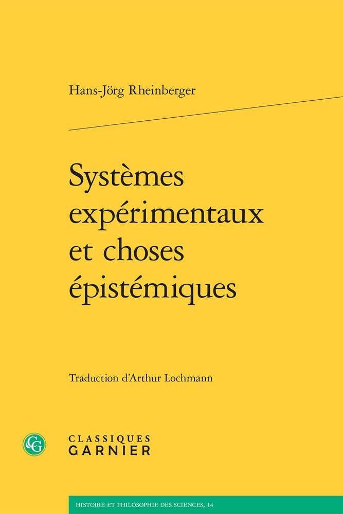 Systèmes expérimentaux et choses épistémiques book
